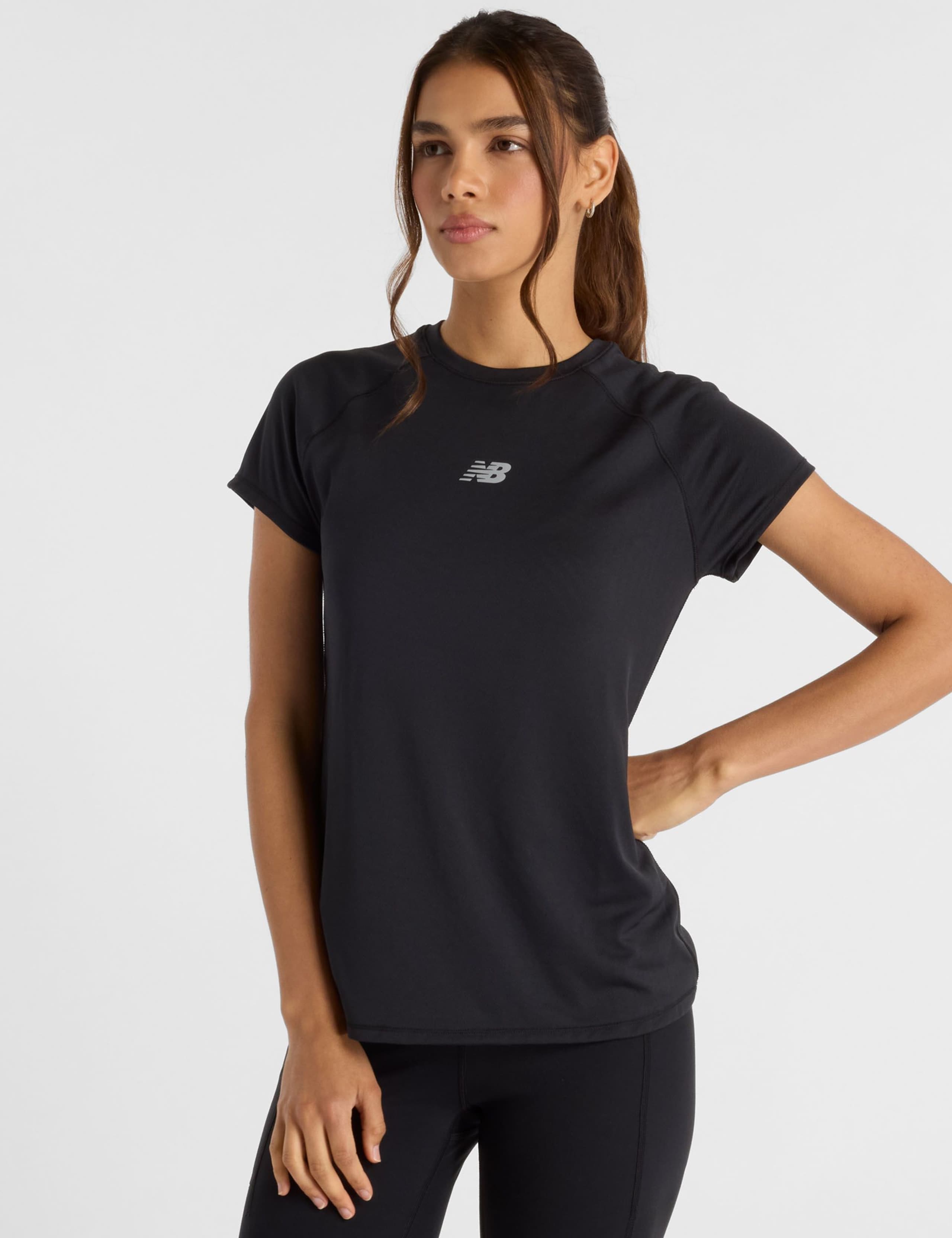 Jacquard Crew Neck Sports T-Shirt