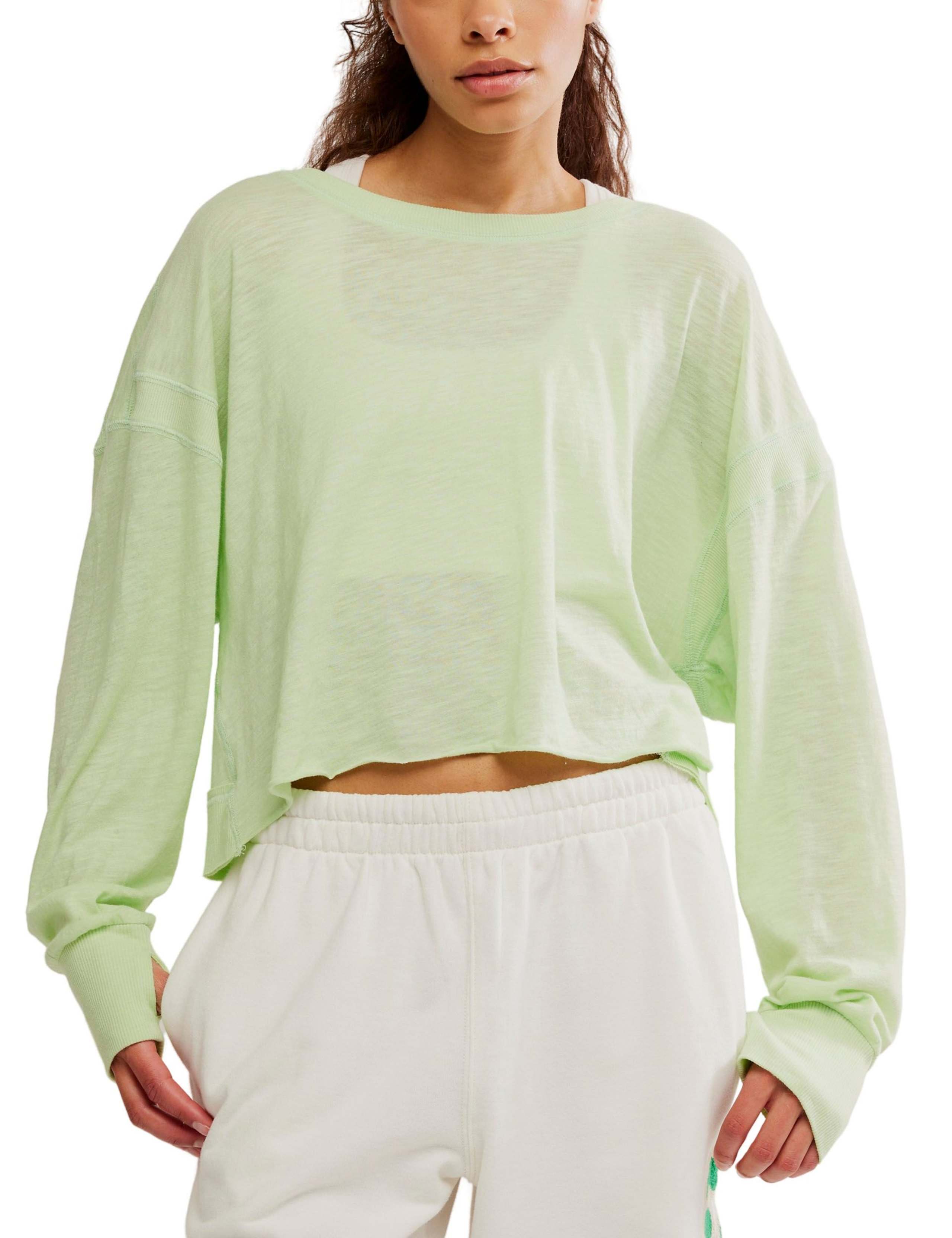 My Time Layer Cotton Rich Relaxed Top