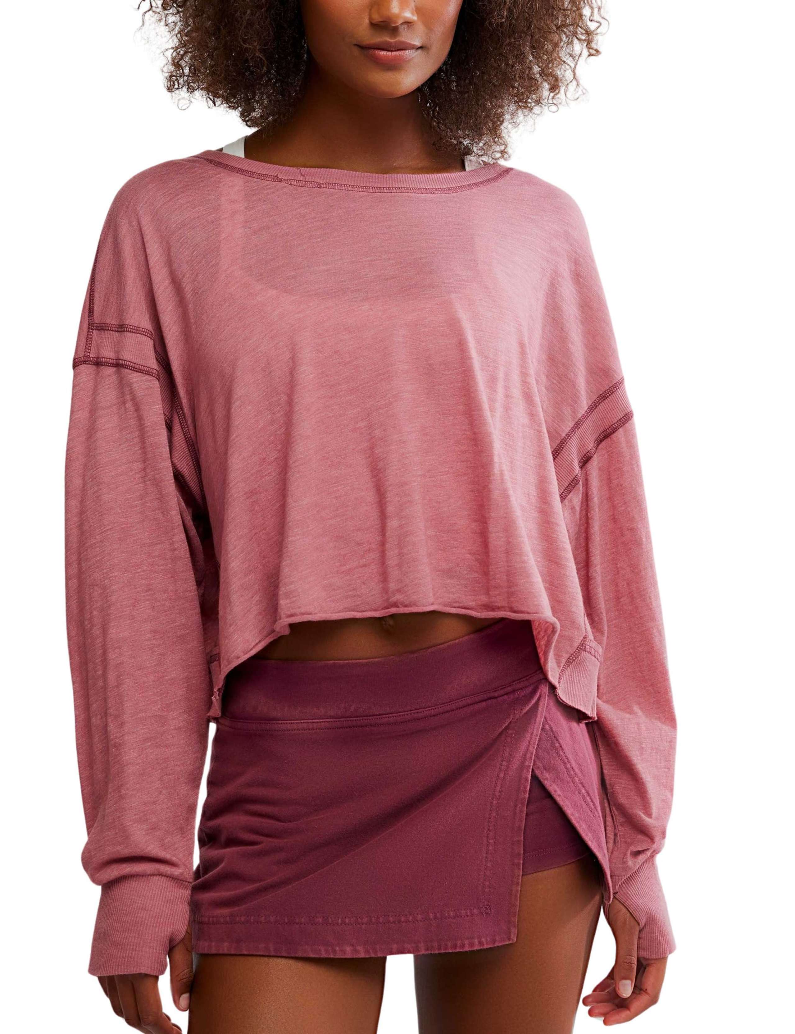 My Time Layer Cotton Rich Relaxed Top