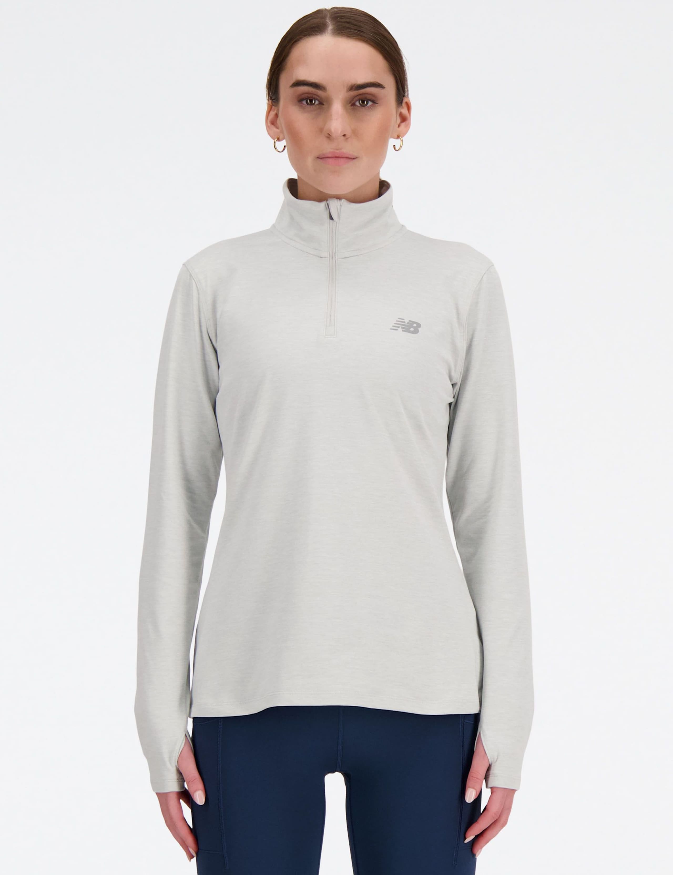 Space Dye Quarter Zip Sports Top