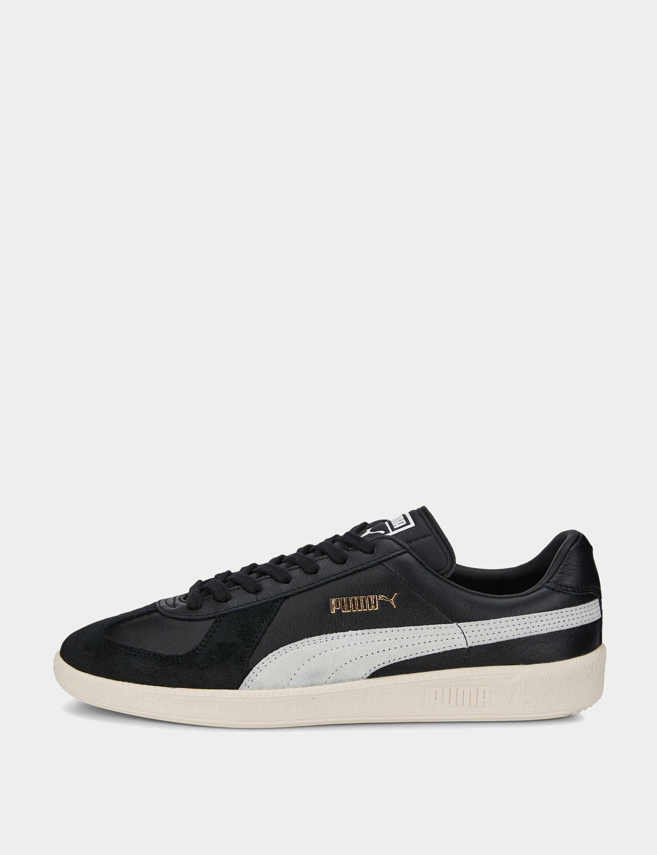 Army Leather Trainers