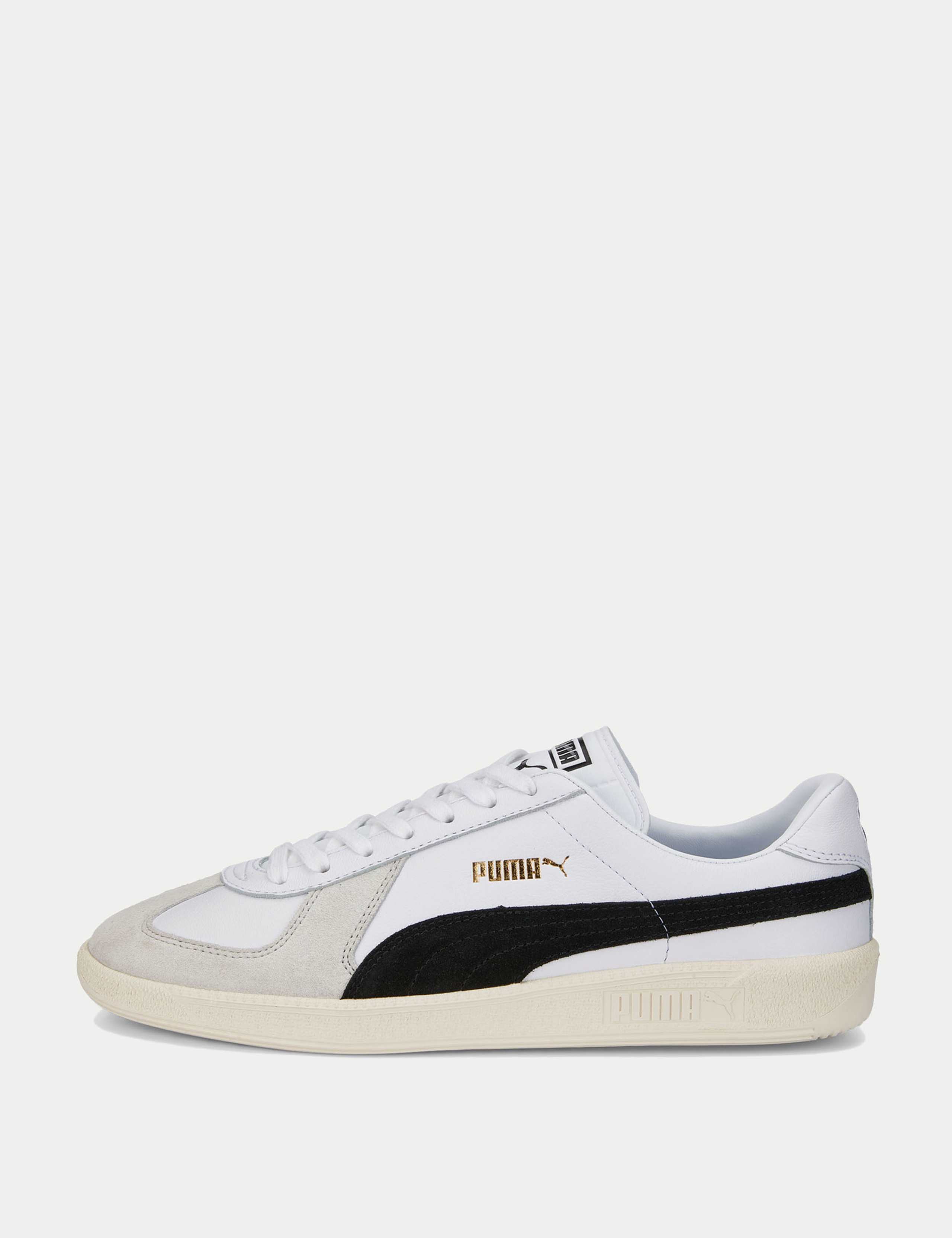 Army Leather Trainers