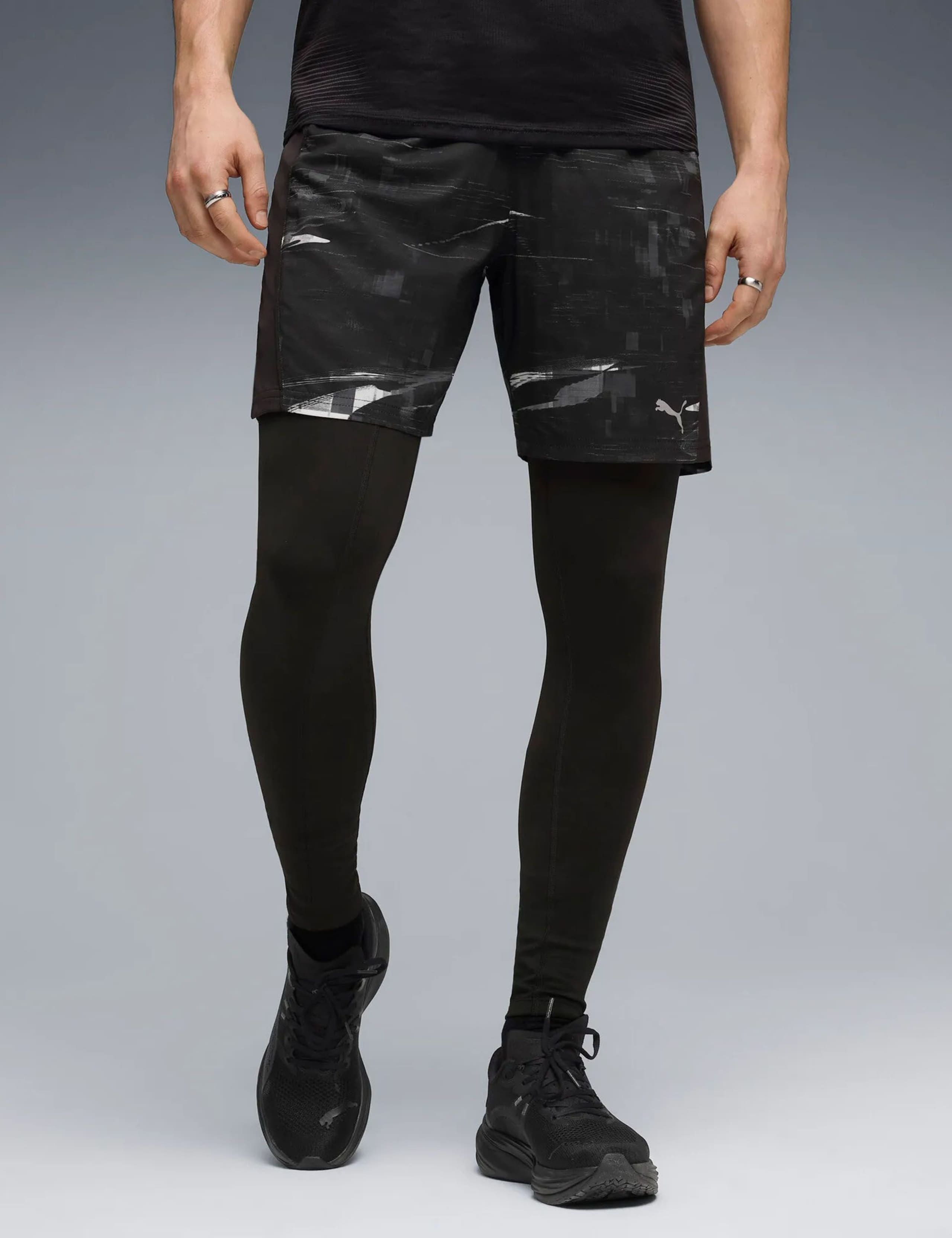 Run Velocity Printed 7" Running Shorts
