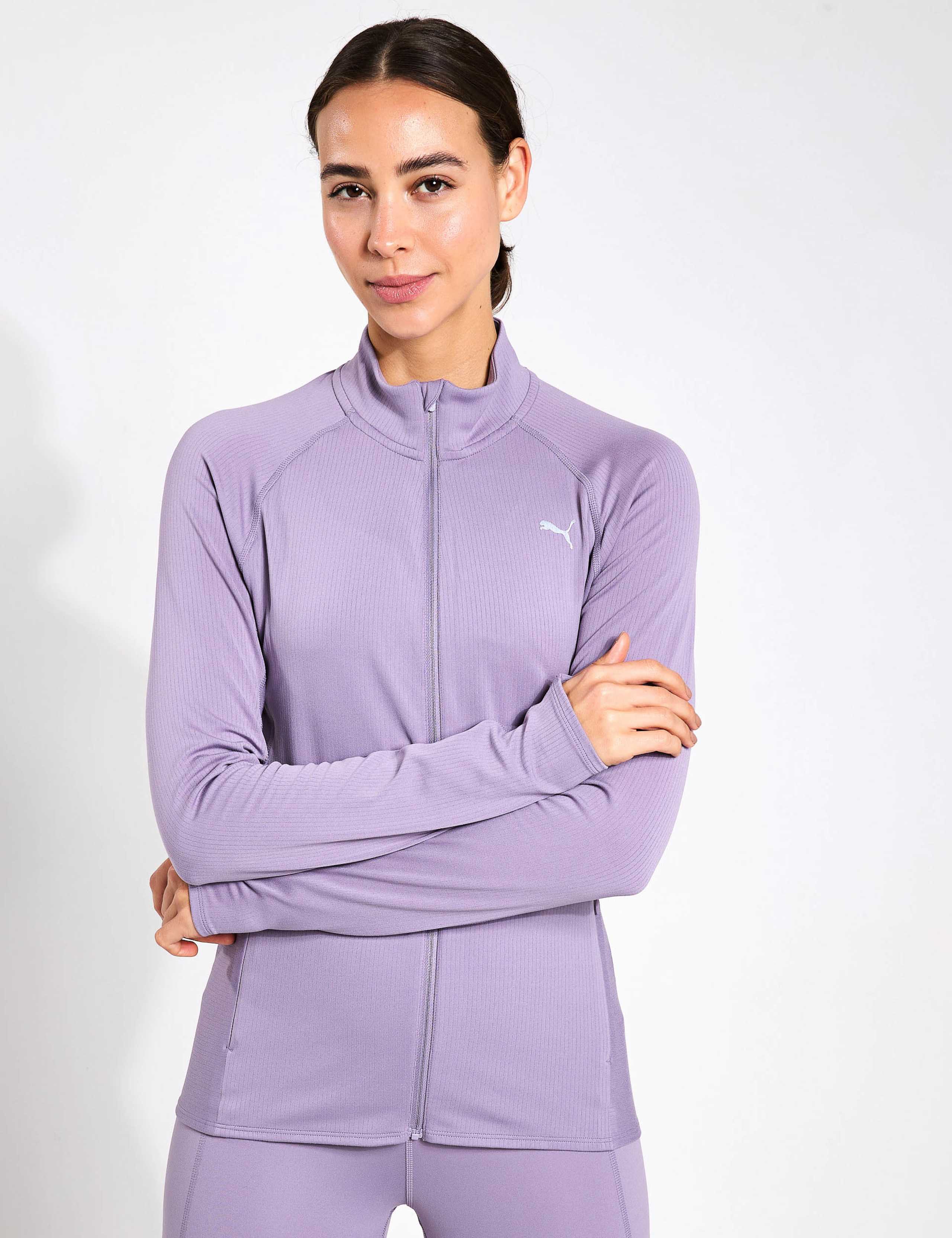 Run For Her Funnel Neck Zip Up Sports Jacket