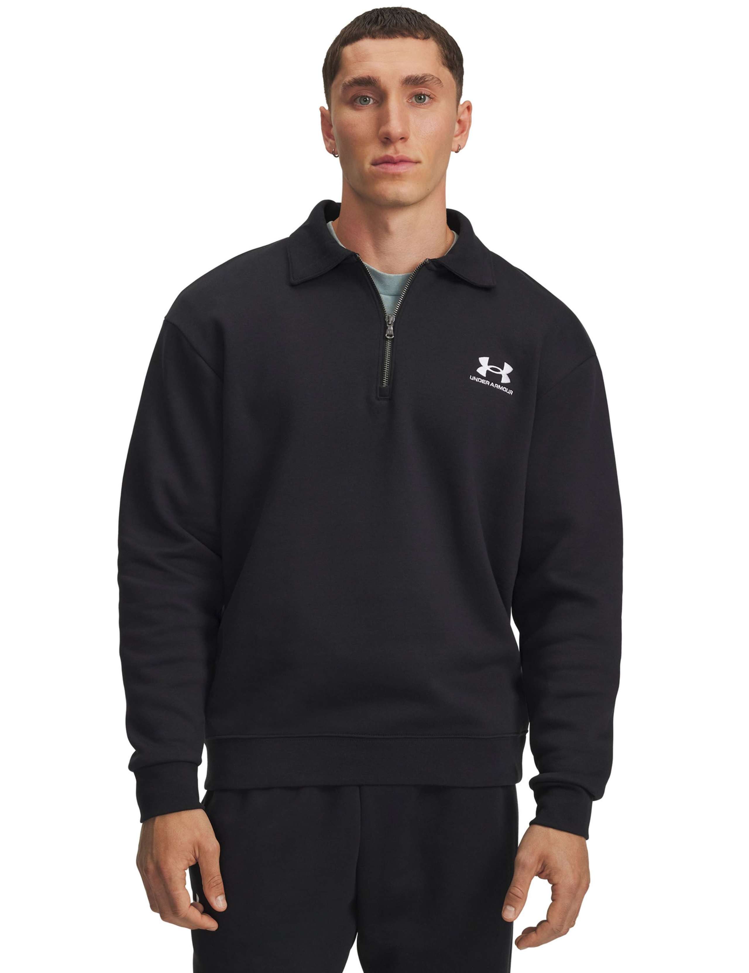 Icon Half Zip Collared Sweatshirt