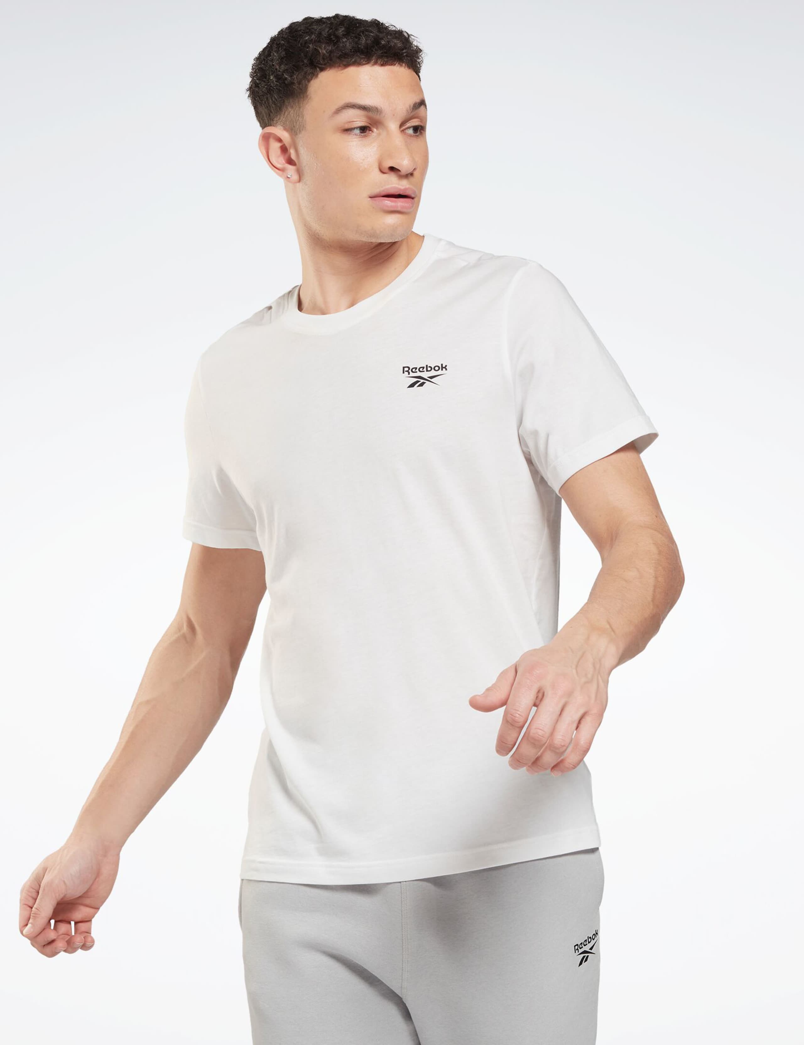 Identity Small Logo Pure Cotton T-Shirt