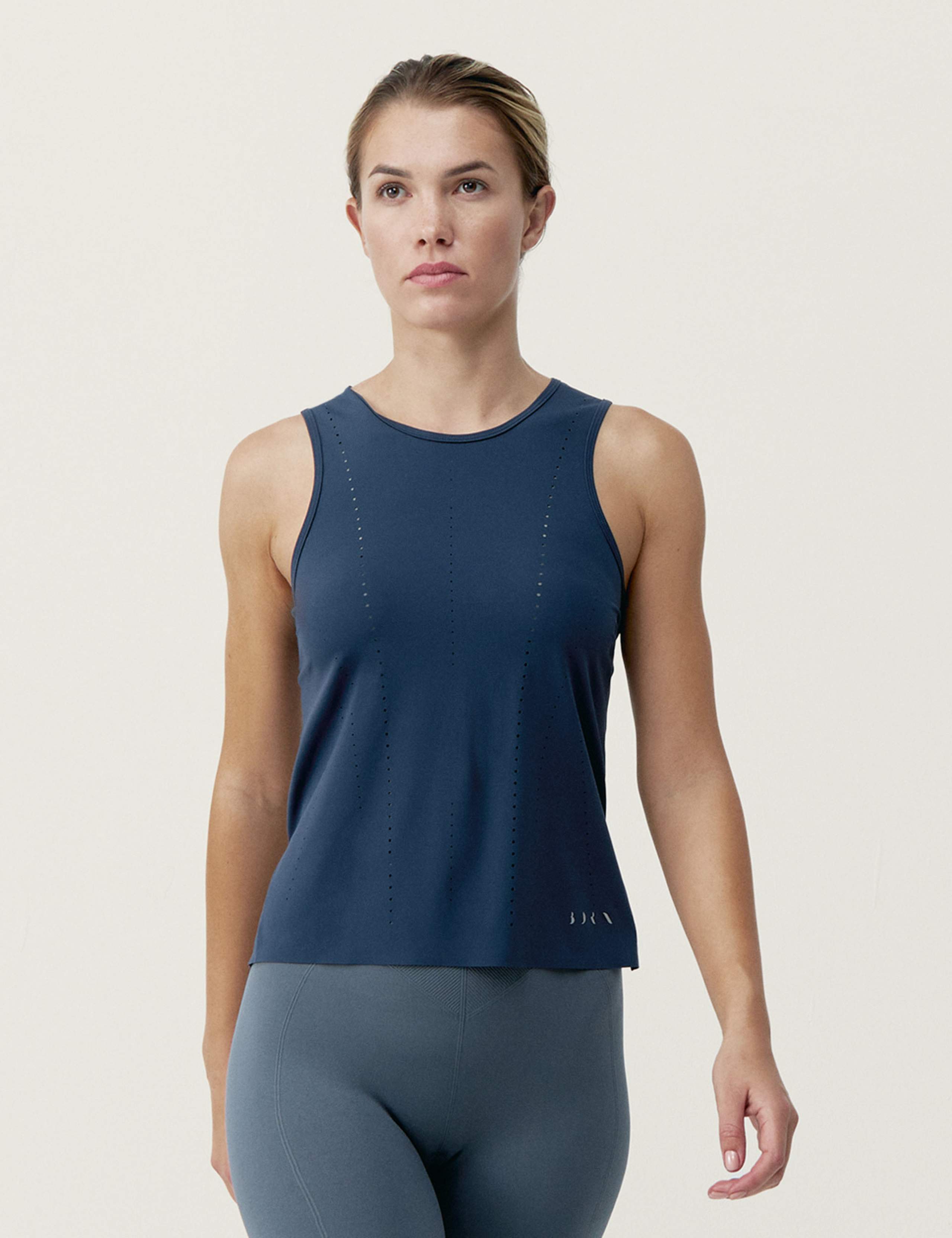 Slim Fit Round Neck Vest Top