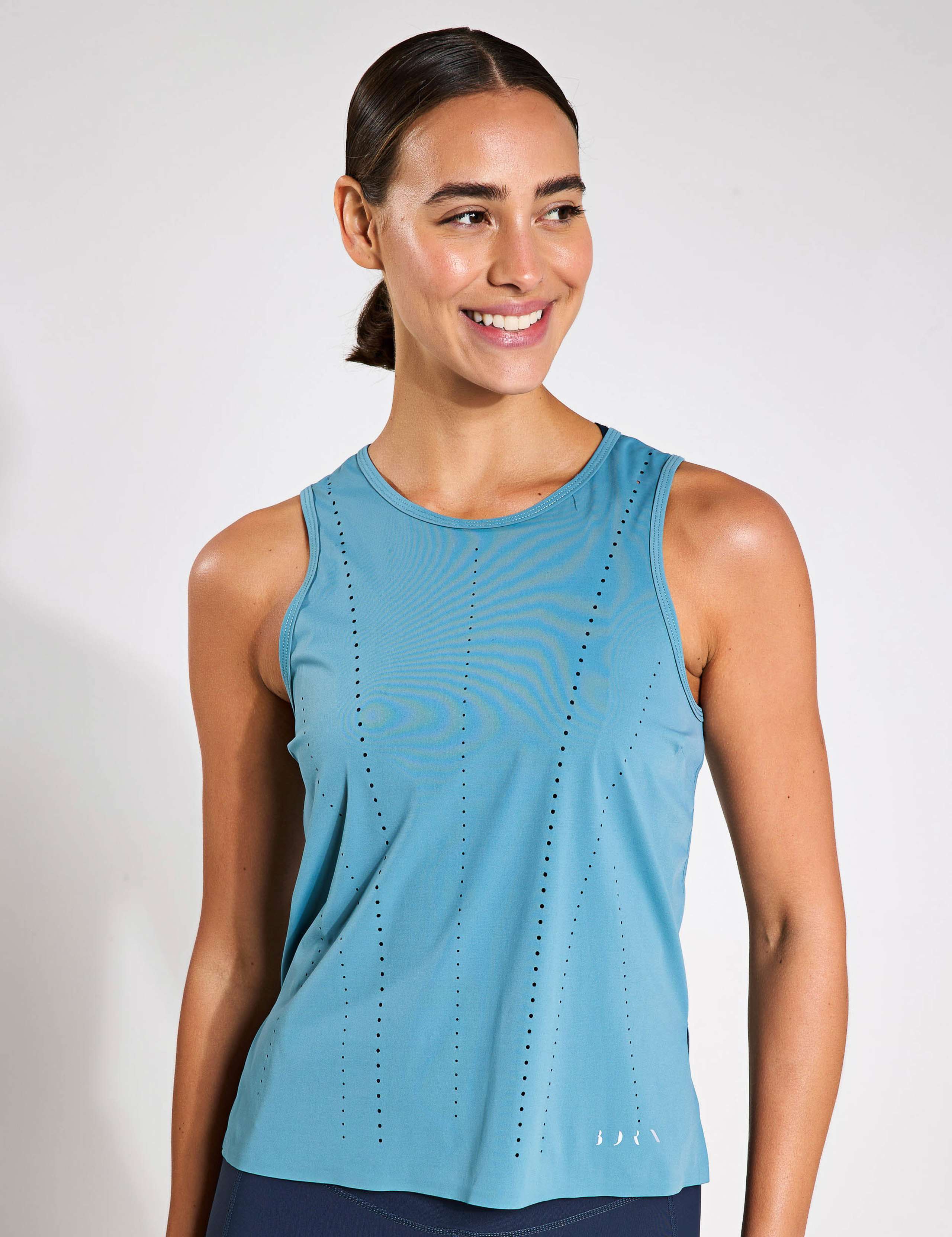 Slim Fit Round Neck Vest Top