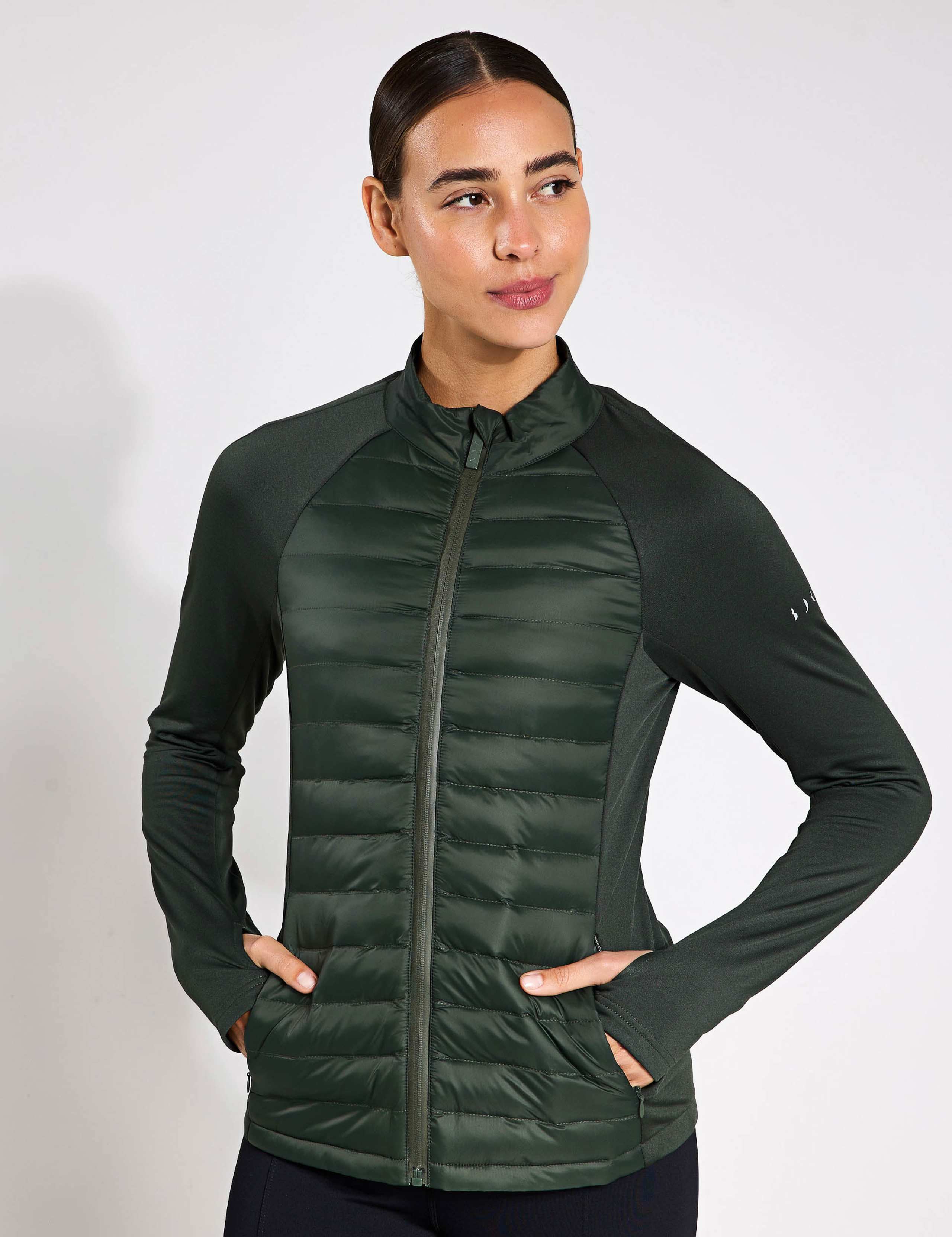 Zuri Padded Funnel Neck Sports Jacket