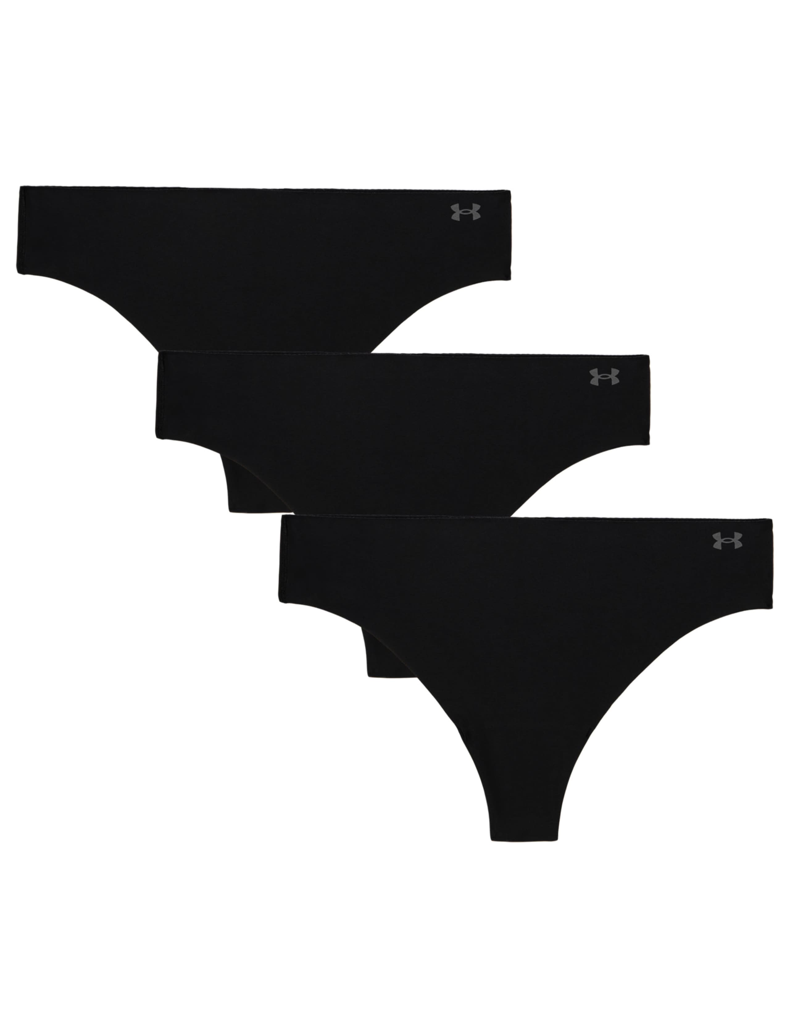 3pk Pure Stretch No Show Thongs