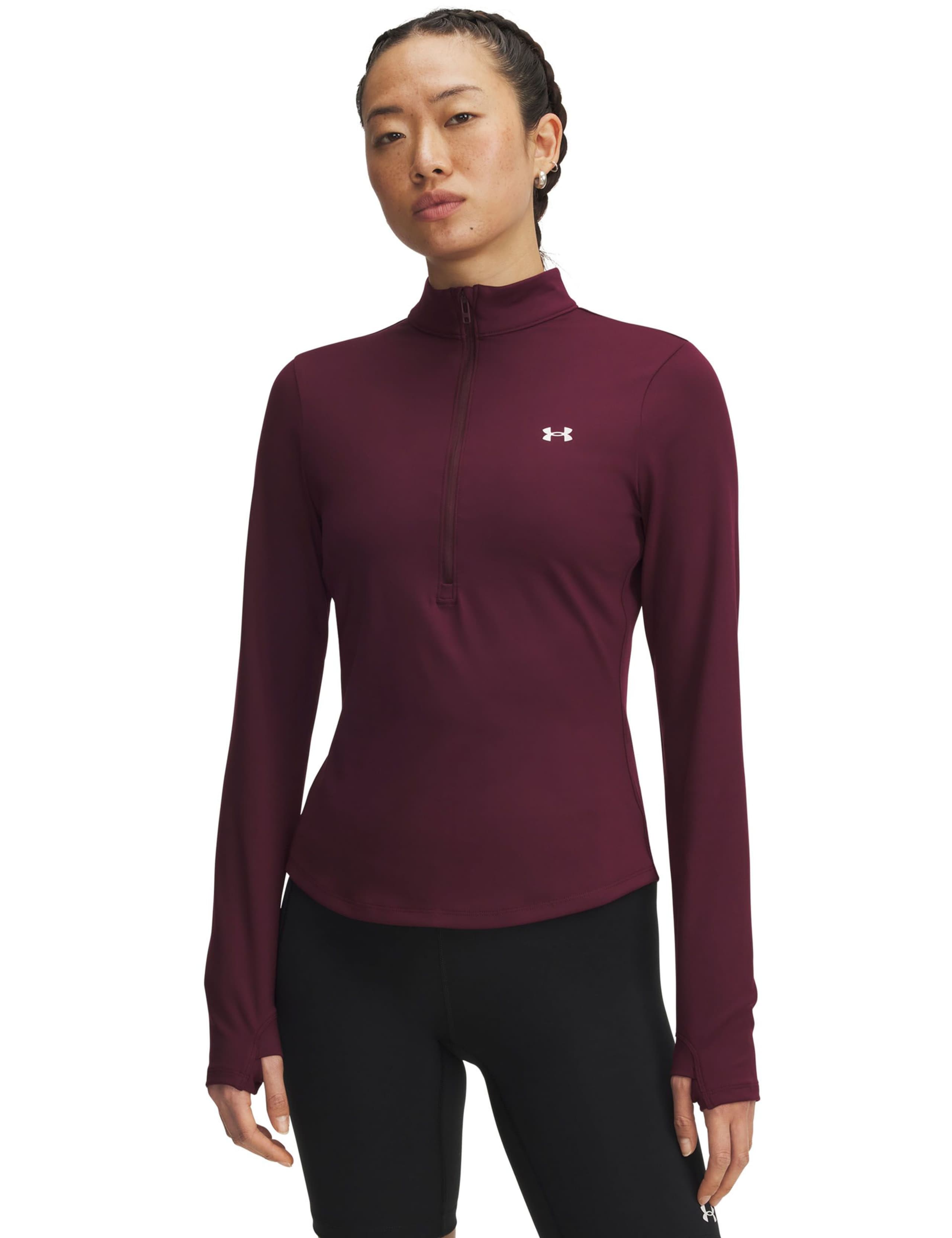 Motion Half Zip Fitted Sweatshirt