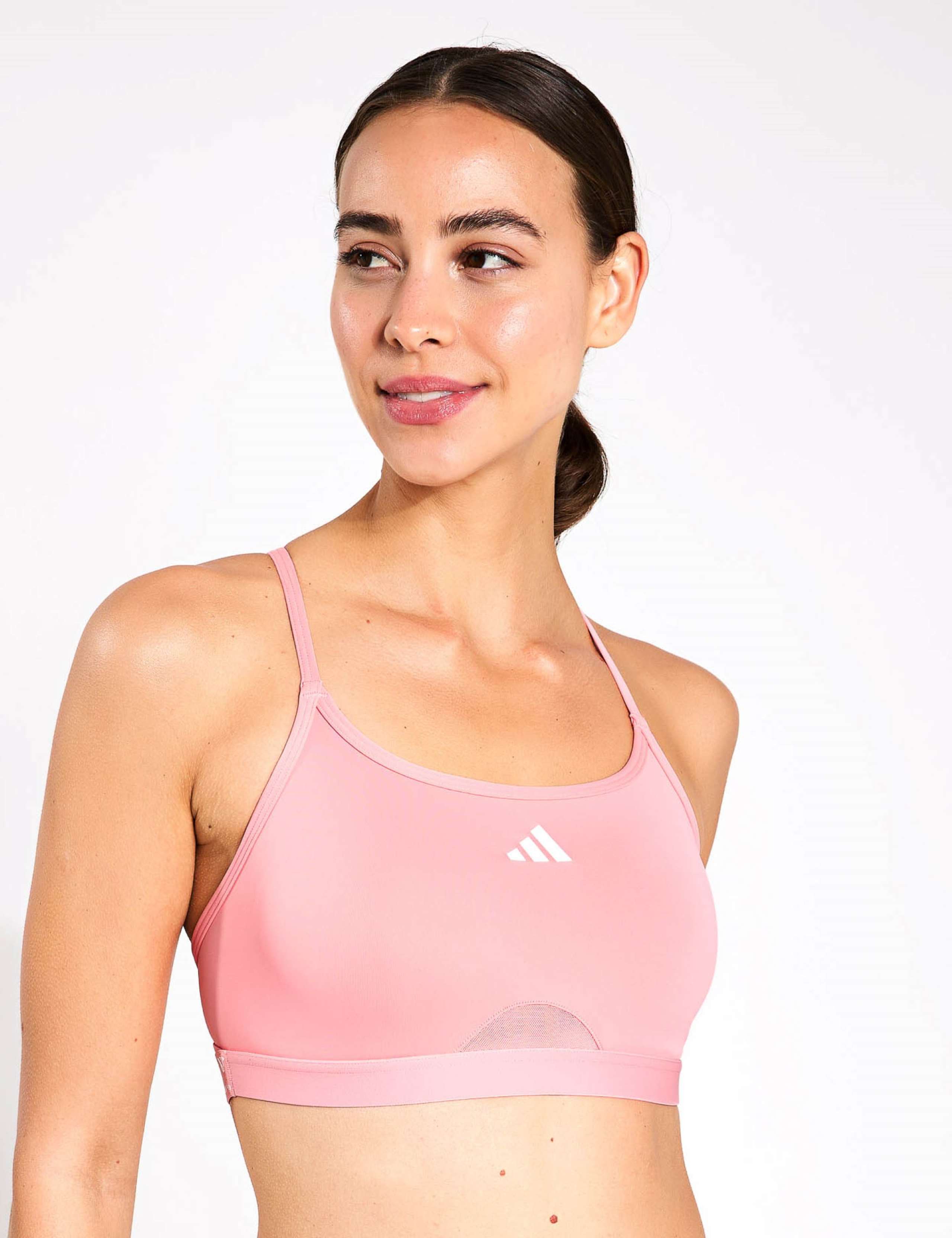 AeroReact Training 3 Stripes Sports Bra