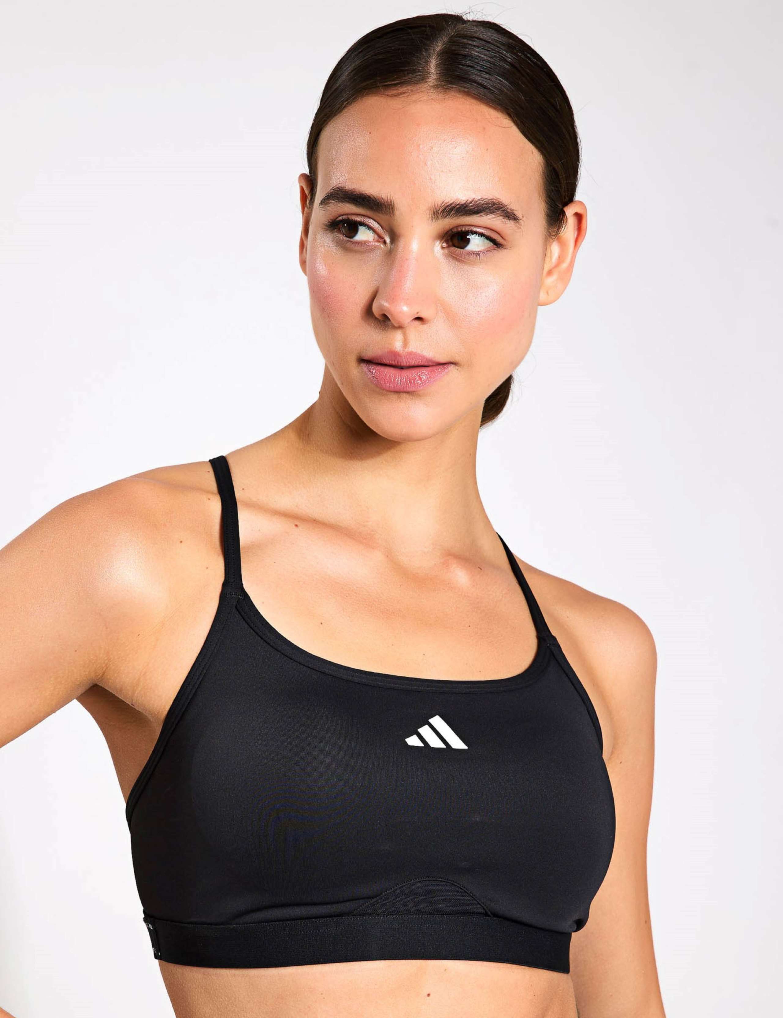AeroReact Training 3 Stripes Sports Bra