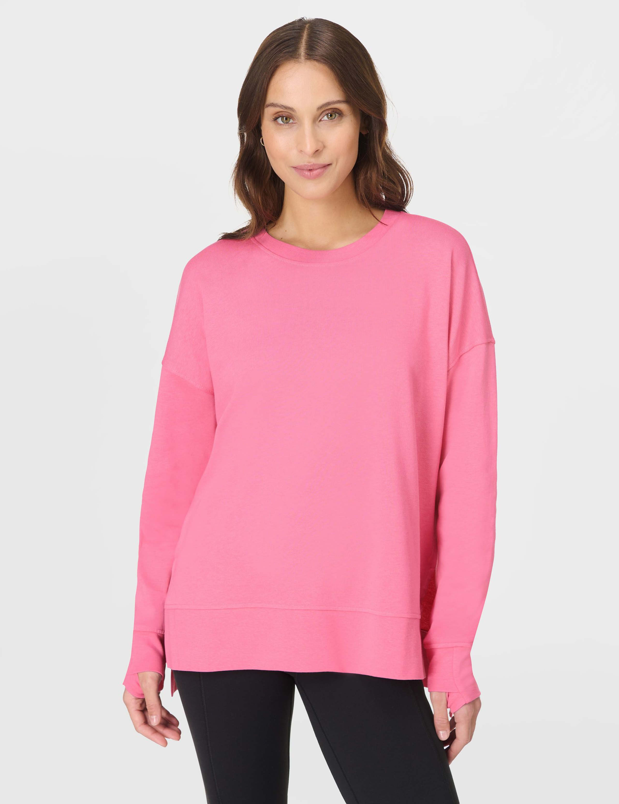Cotton Rich After Class Longline Sweatshirt