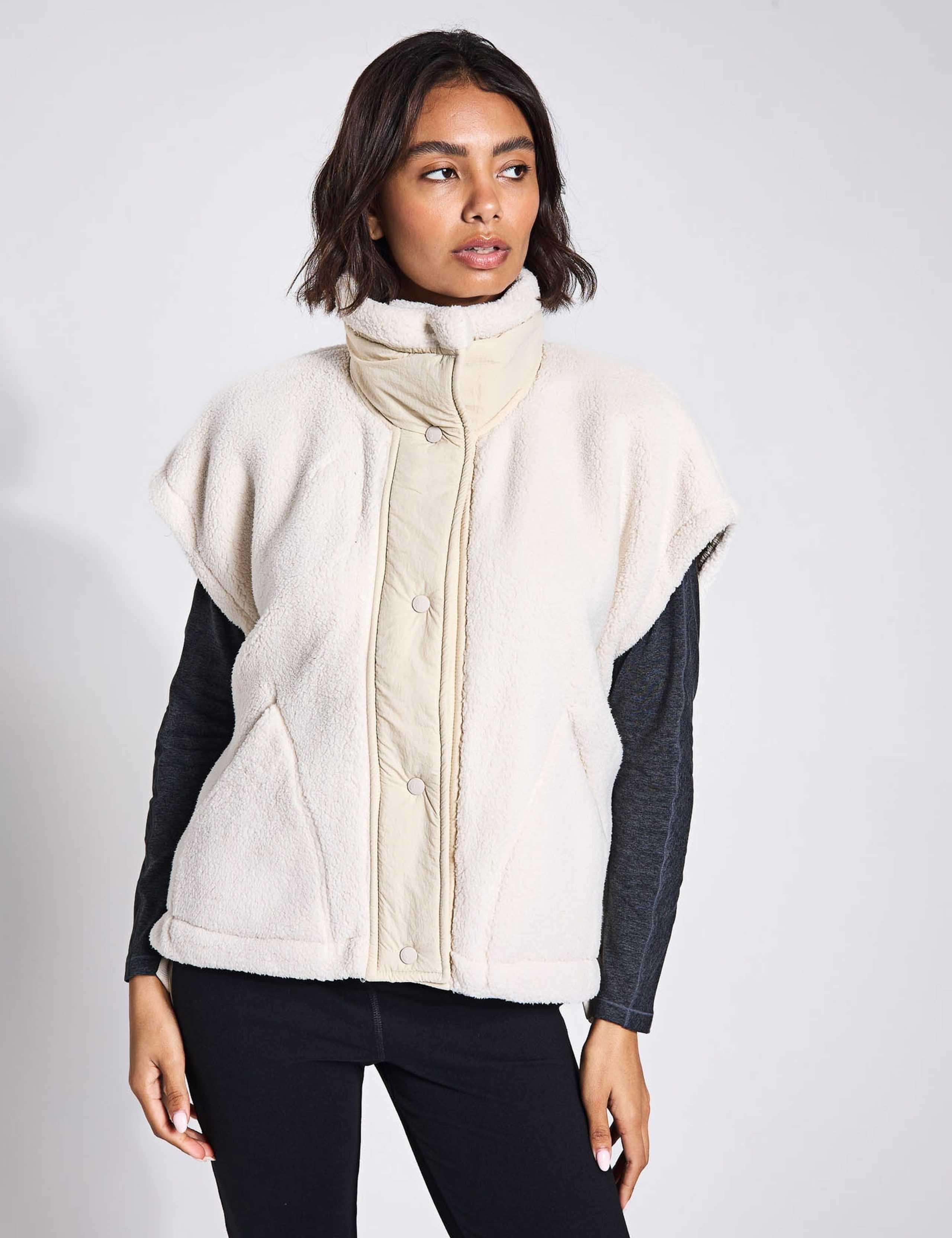 Scout It Out Funnel Neck Fleece Gilet