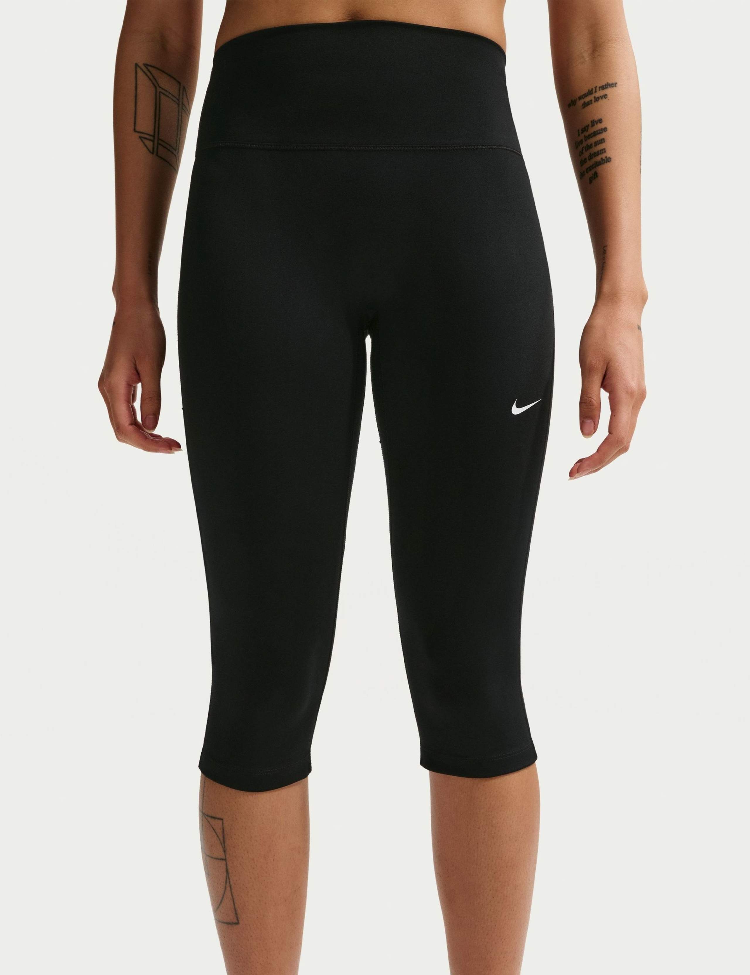 One High-Waisted Capri Leggings