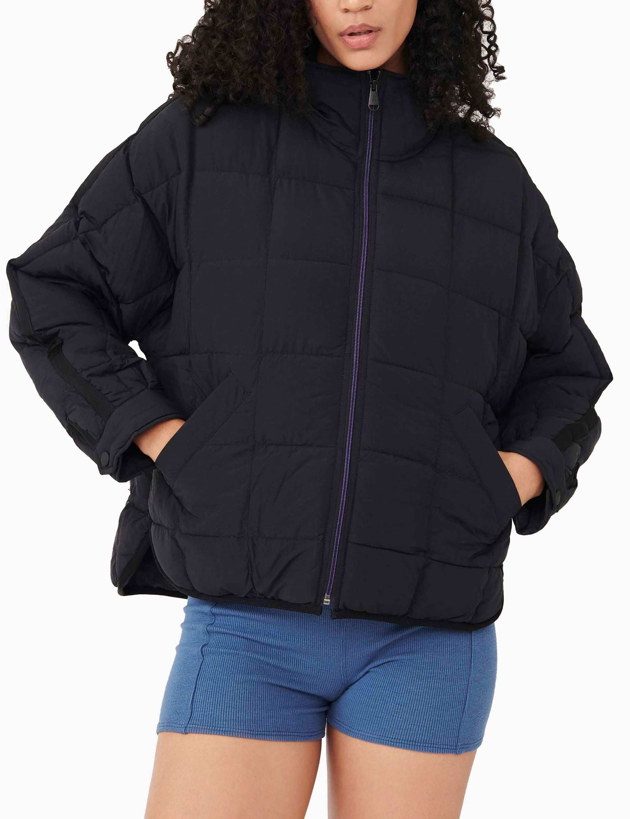 Pippa Funnel Neck Packable Puffer Jacket