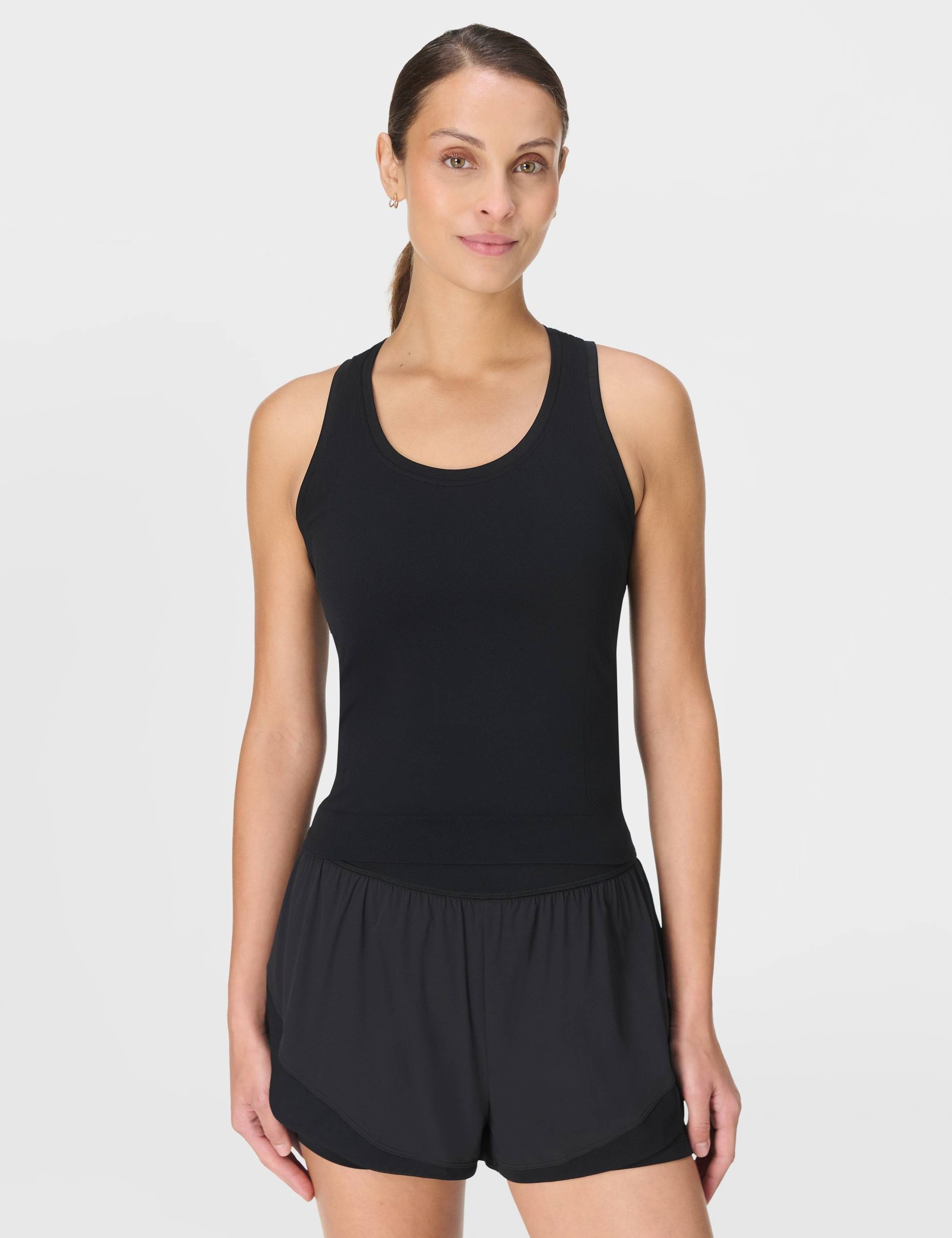 Athlete Seamless Crop Vest Top