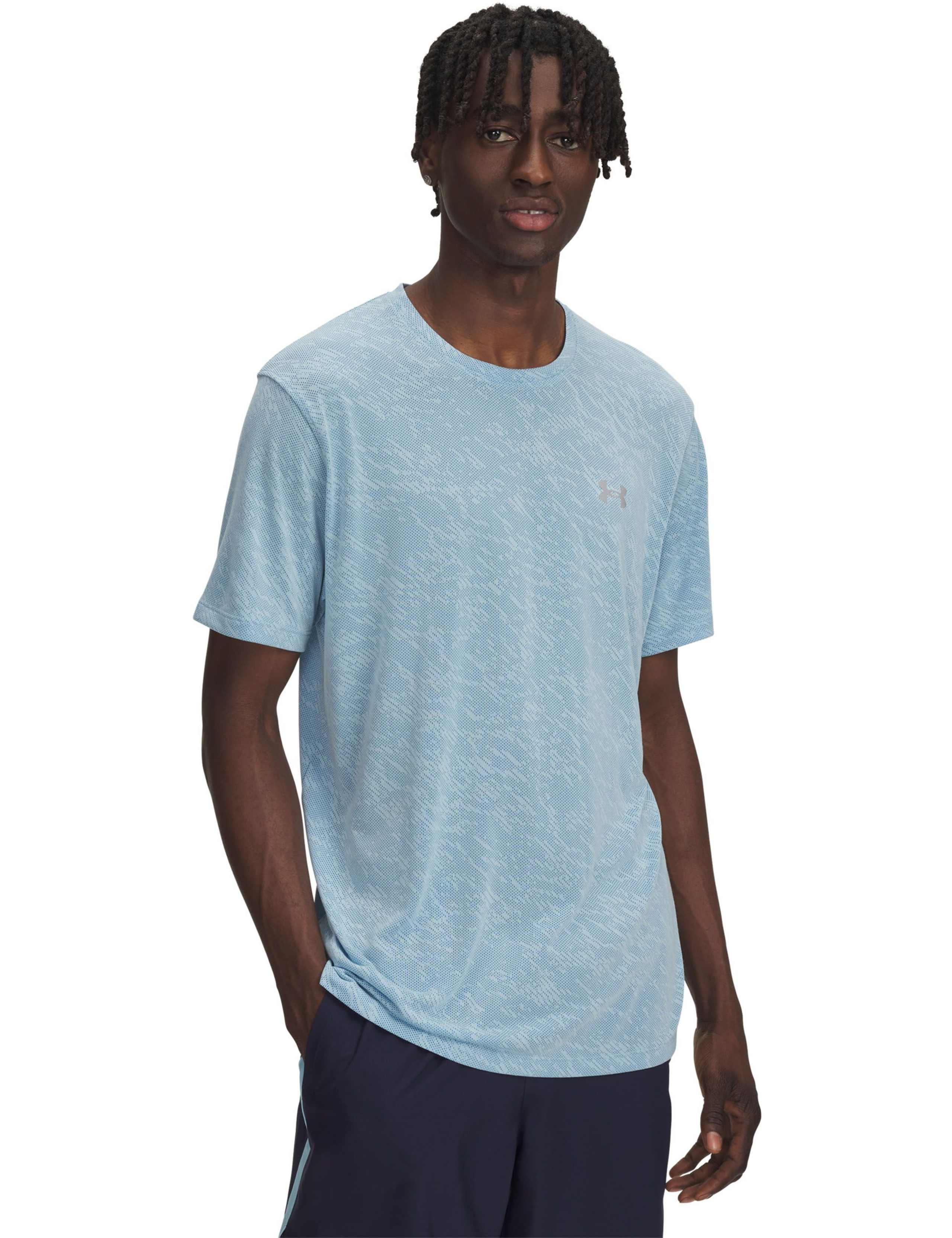 Launch Camo Crew Neck Running T-Shirt
