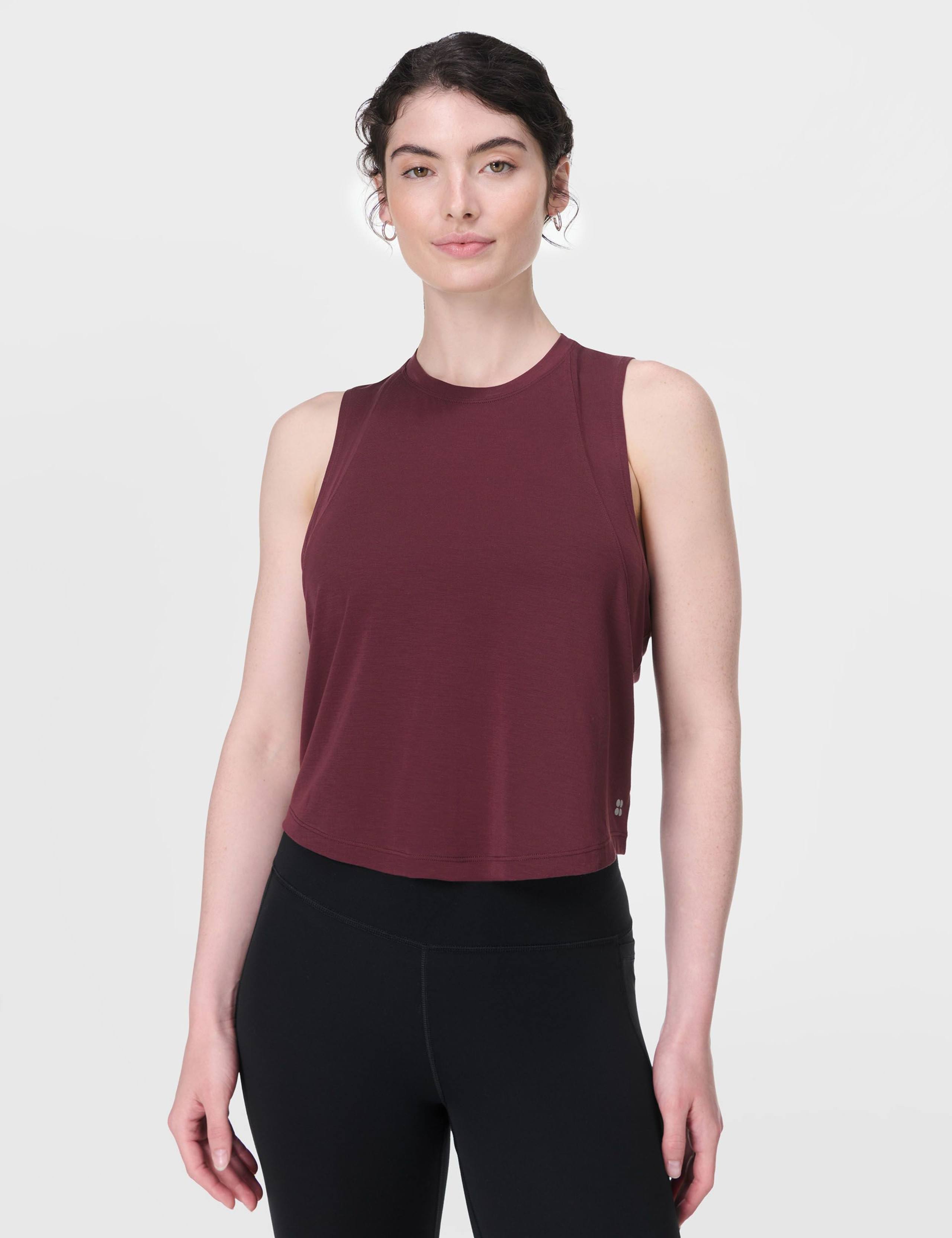 Soft Flow Twist Back Vest Top