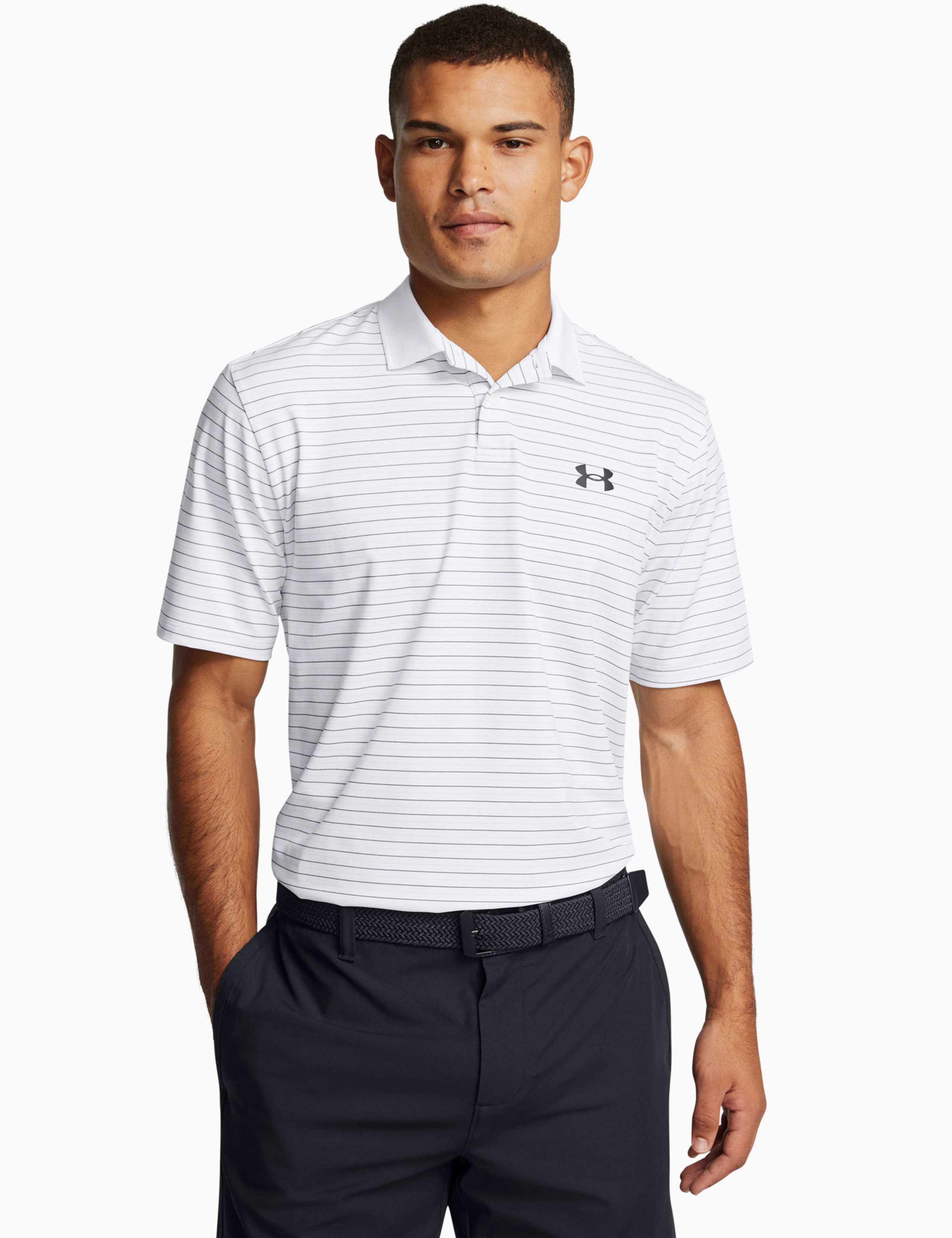 Performance 3.0 Striped Polo Shirt