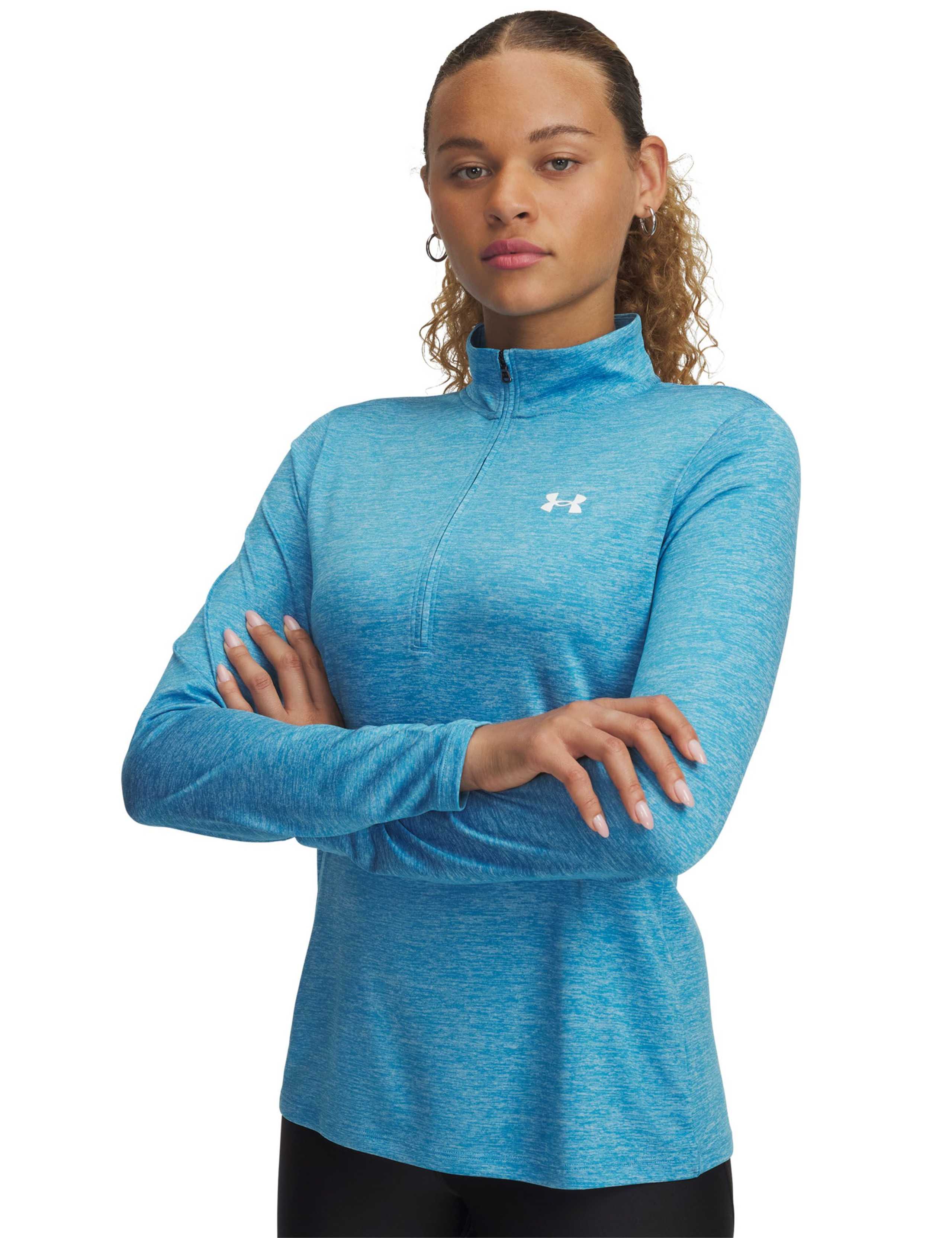 Tech Twist Half Zip Long Sleeve Top