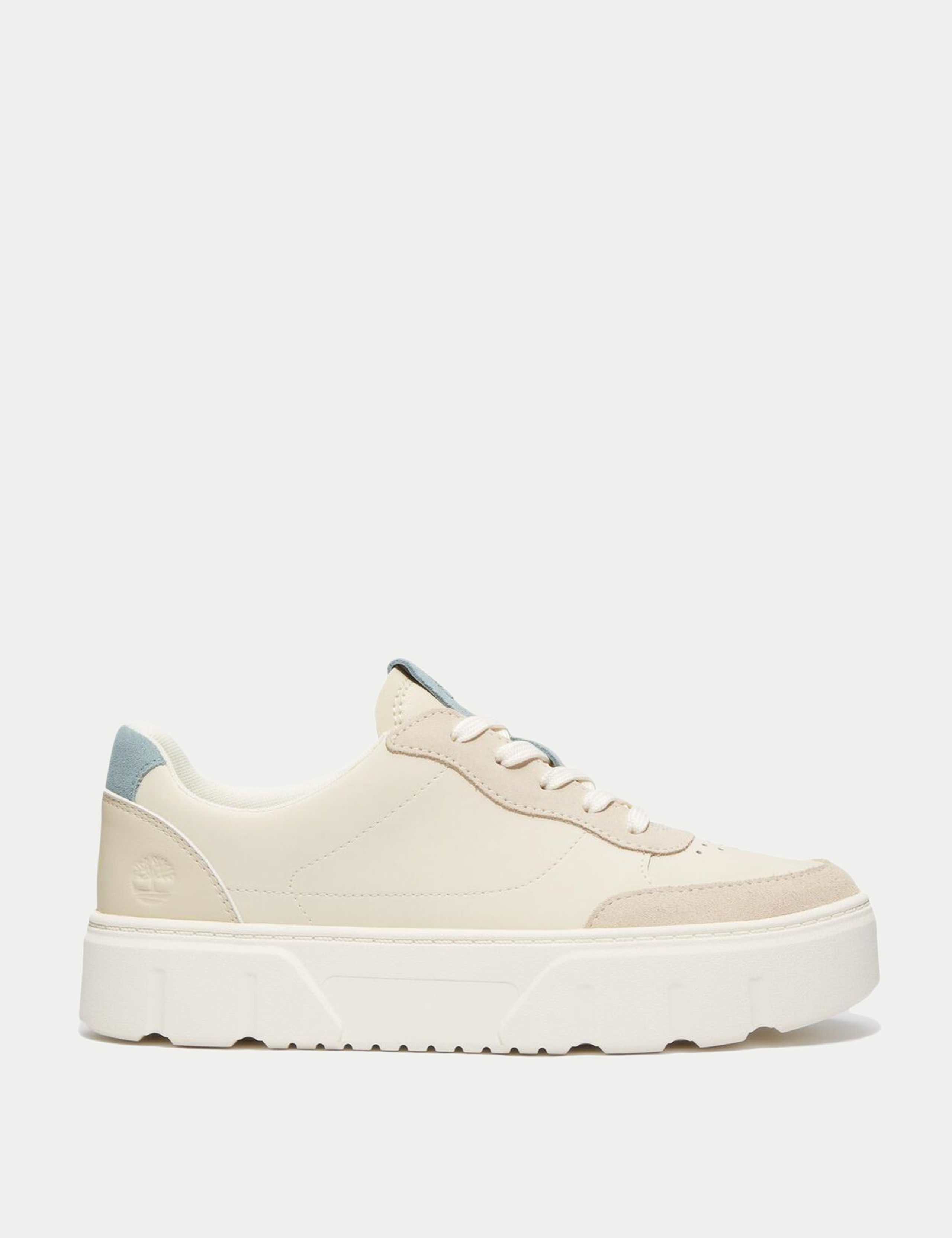 Laurel Court Leather Flatform Trainers