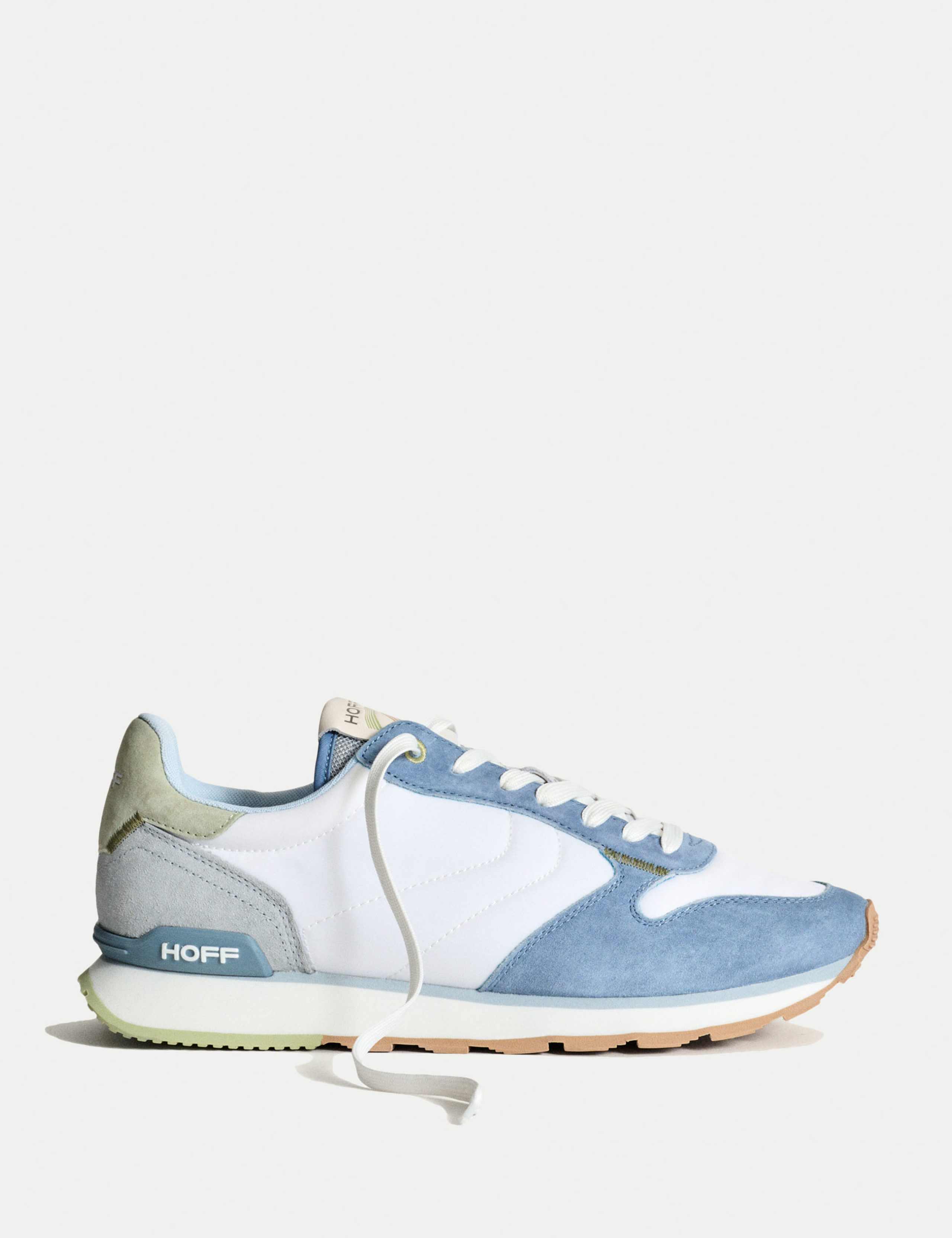Leather Lace Up Trainers