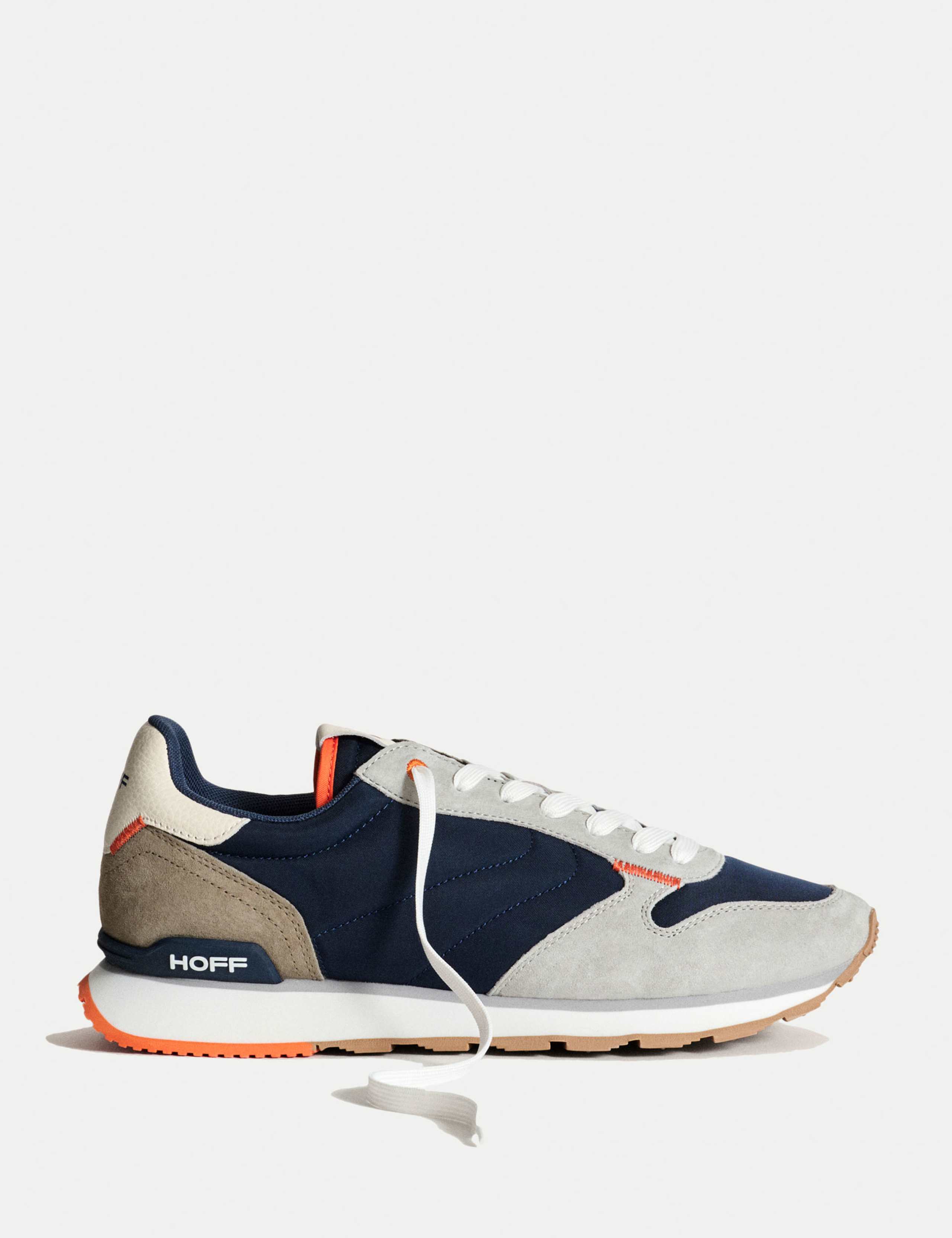 Leather Lace Up Trainers