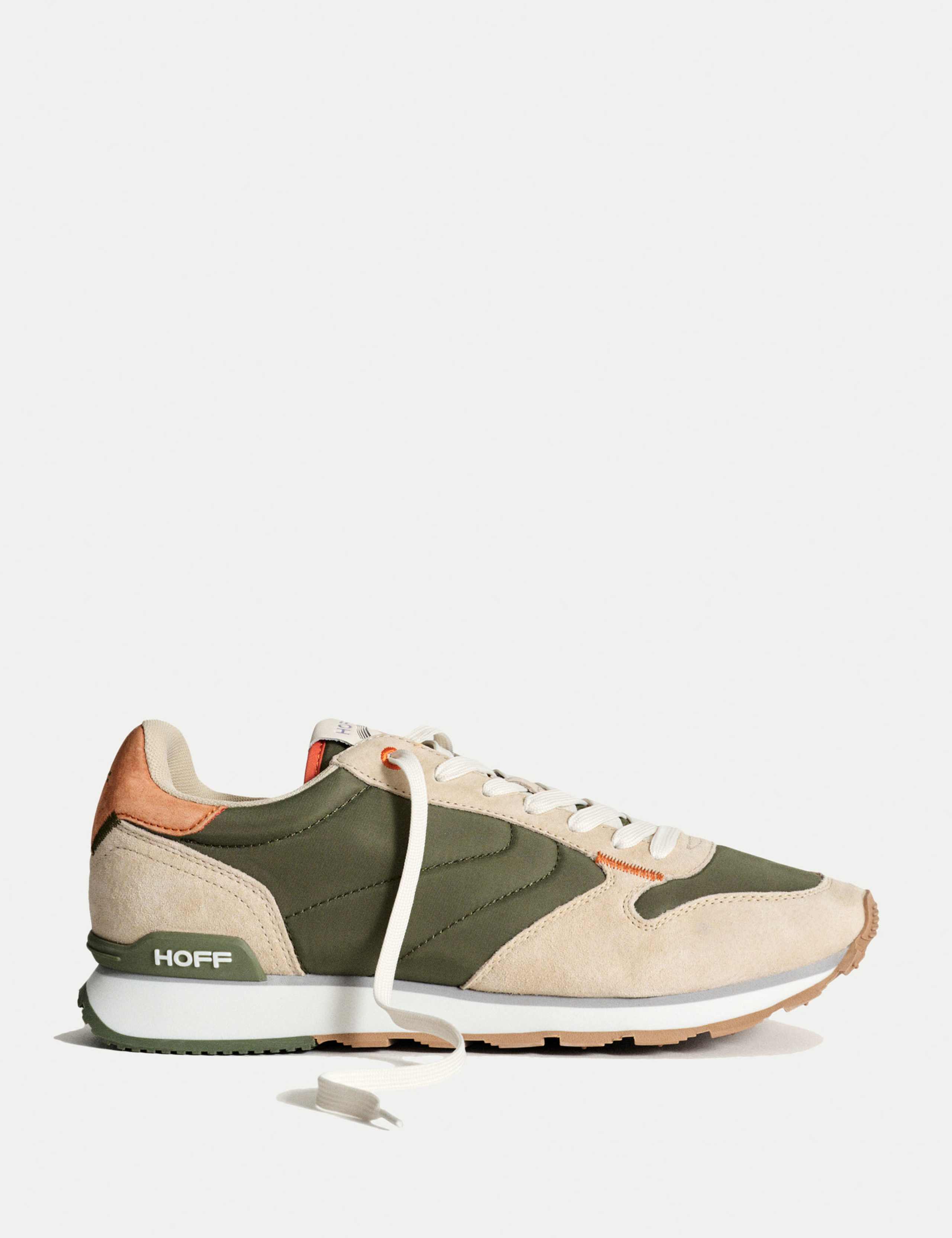 Leather Lace Up Trainers
