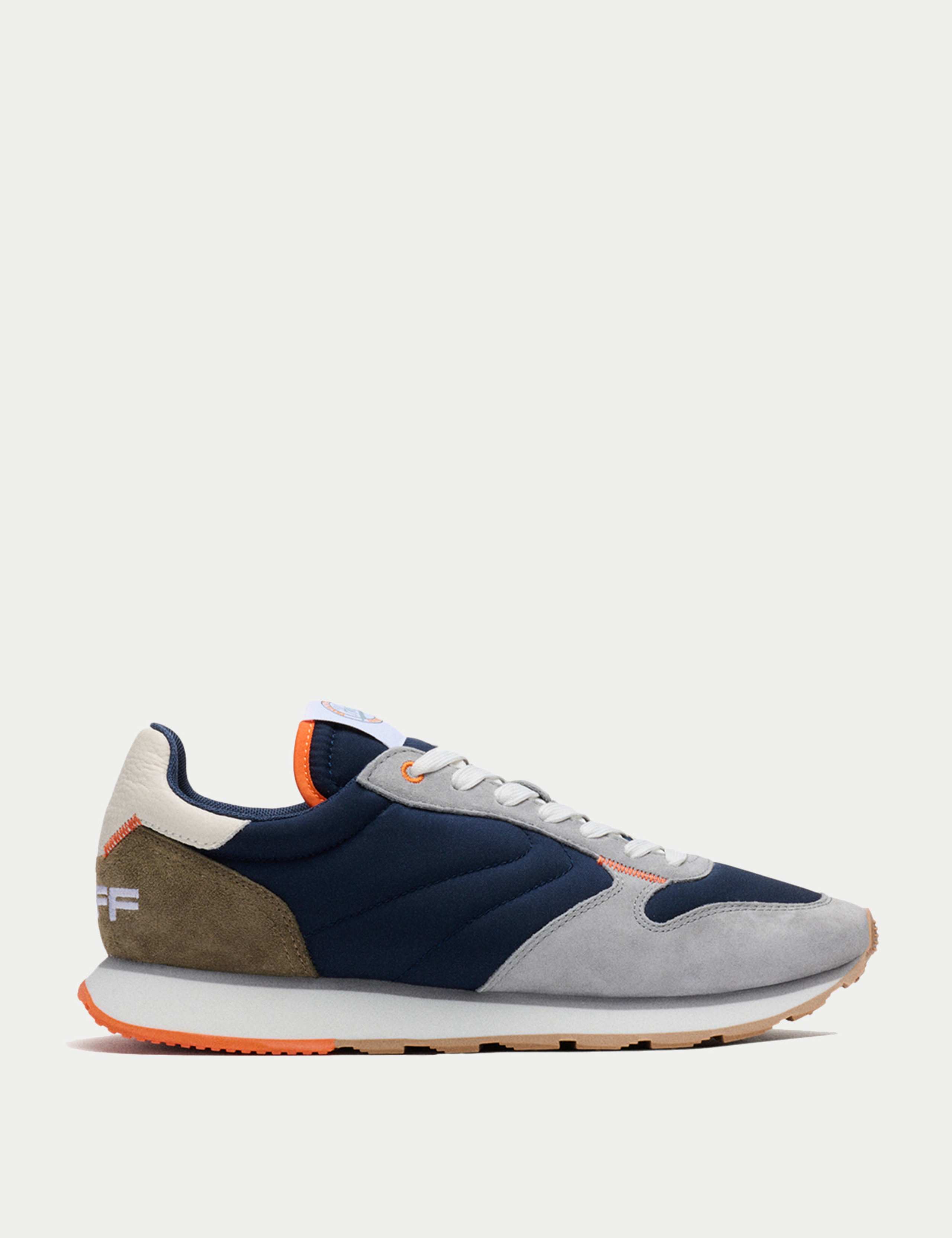 Leather Lace Up Trainers