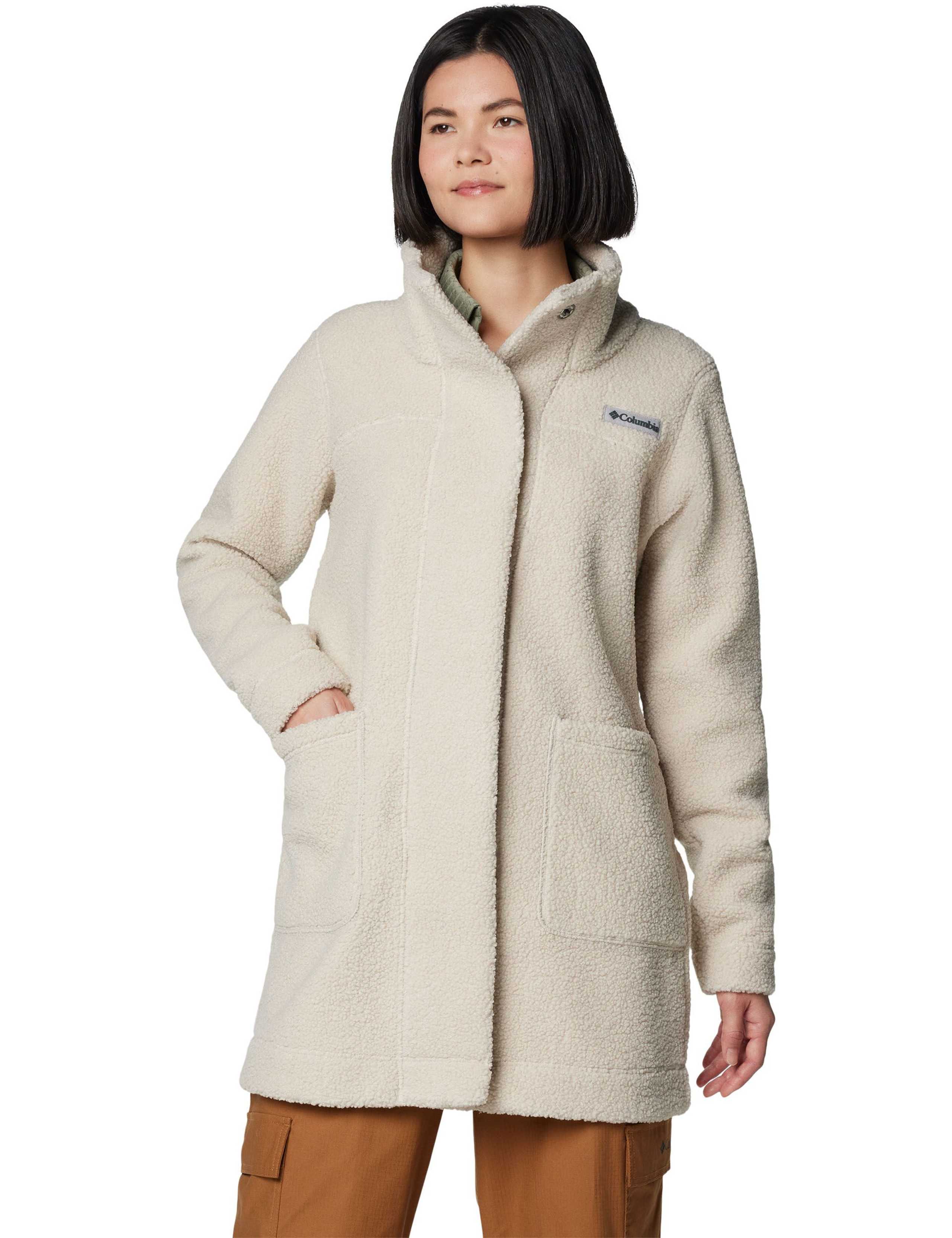 Panorama™ Funnel Neck Longline Fleece Jacket