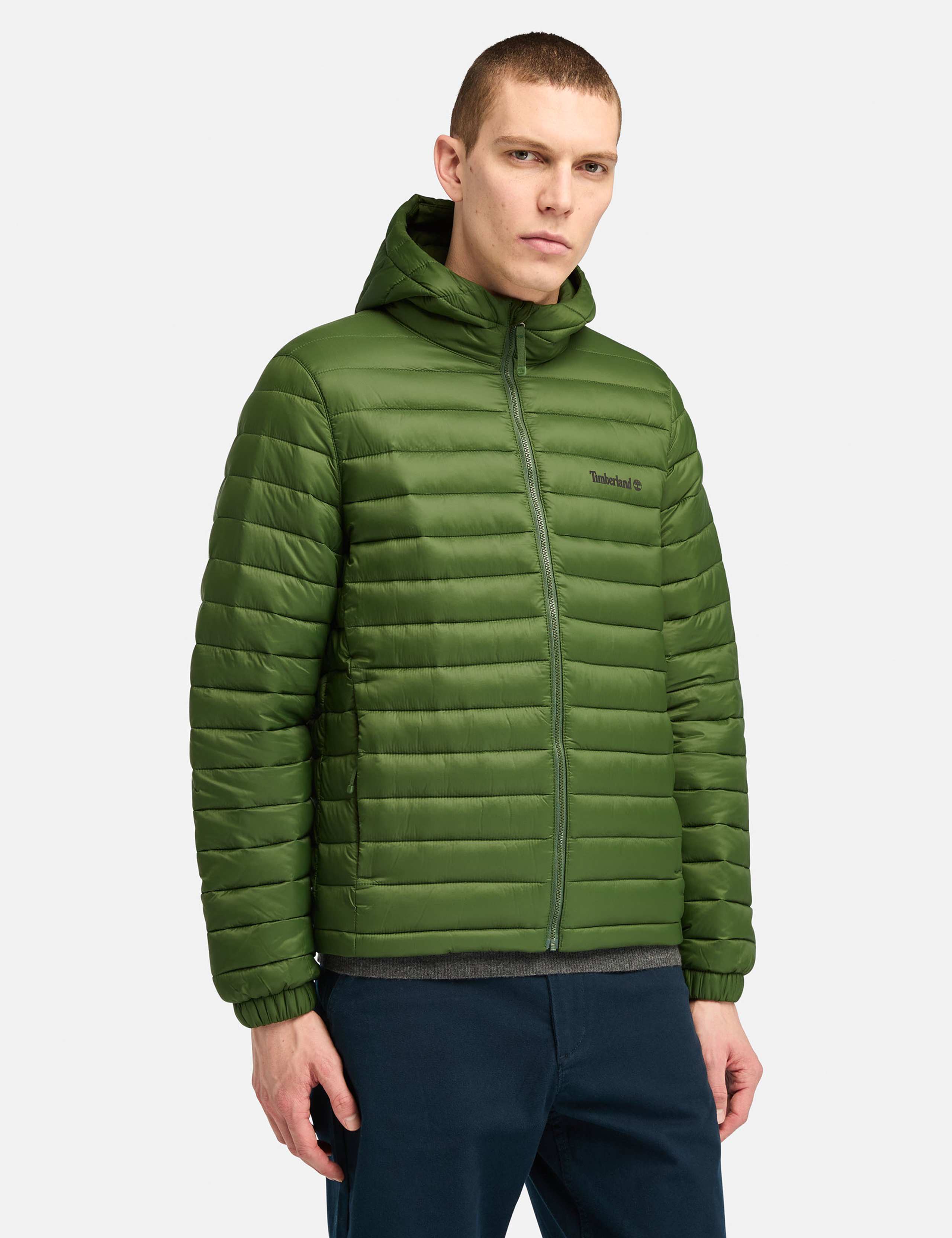 Axis Peak Hooded Quilted Puffer Jacket