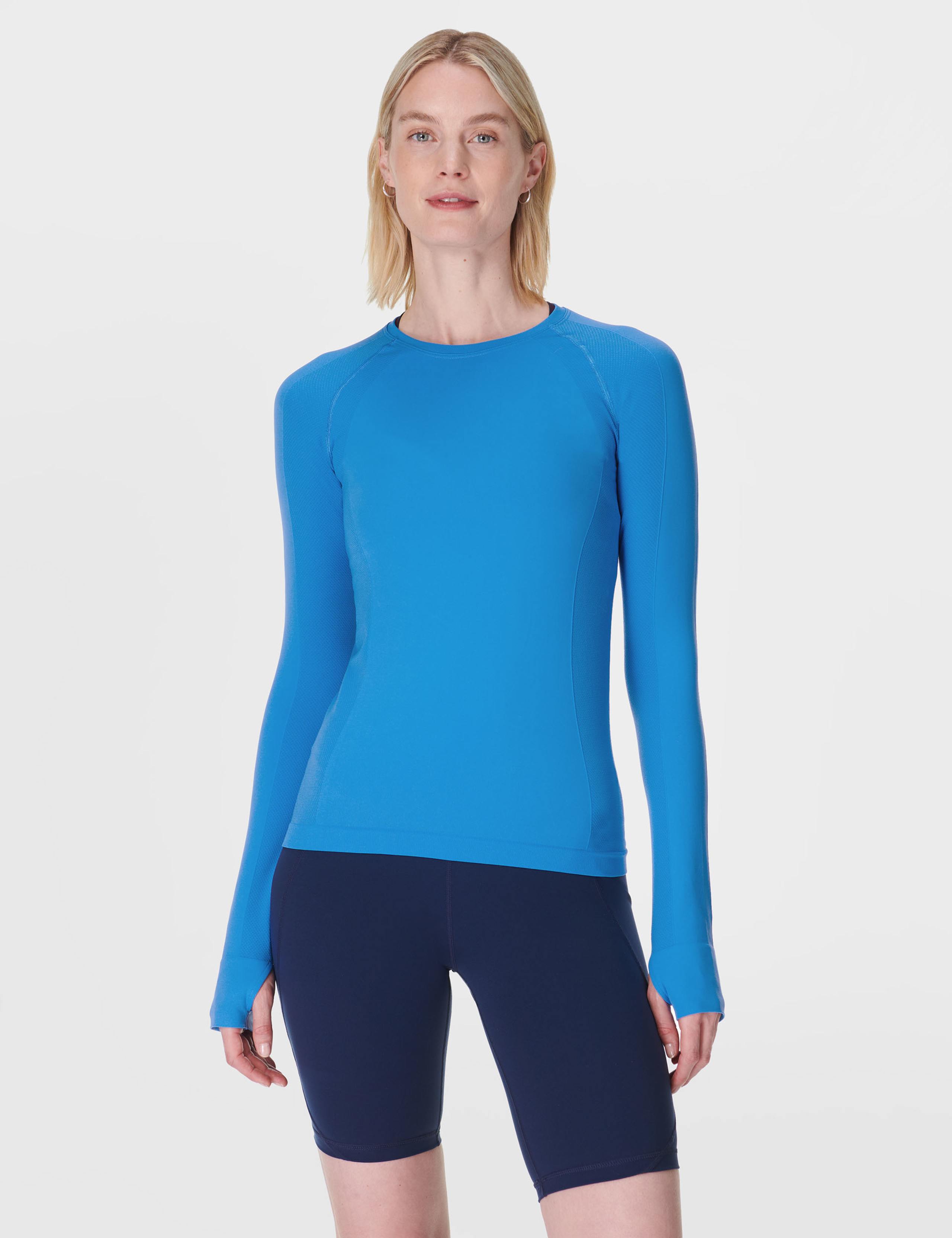 Athlete Seamless Gym Crew Neck Top