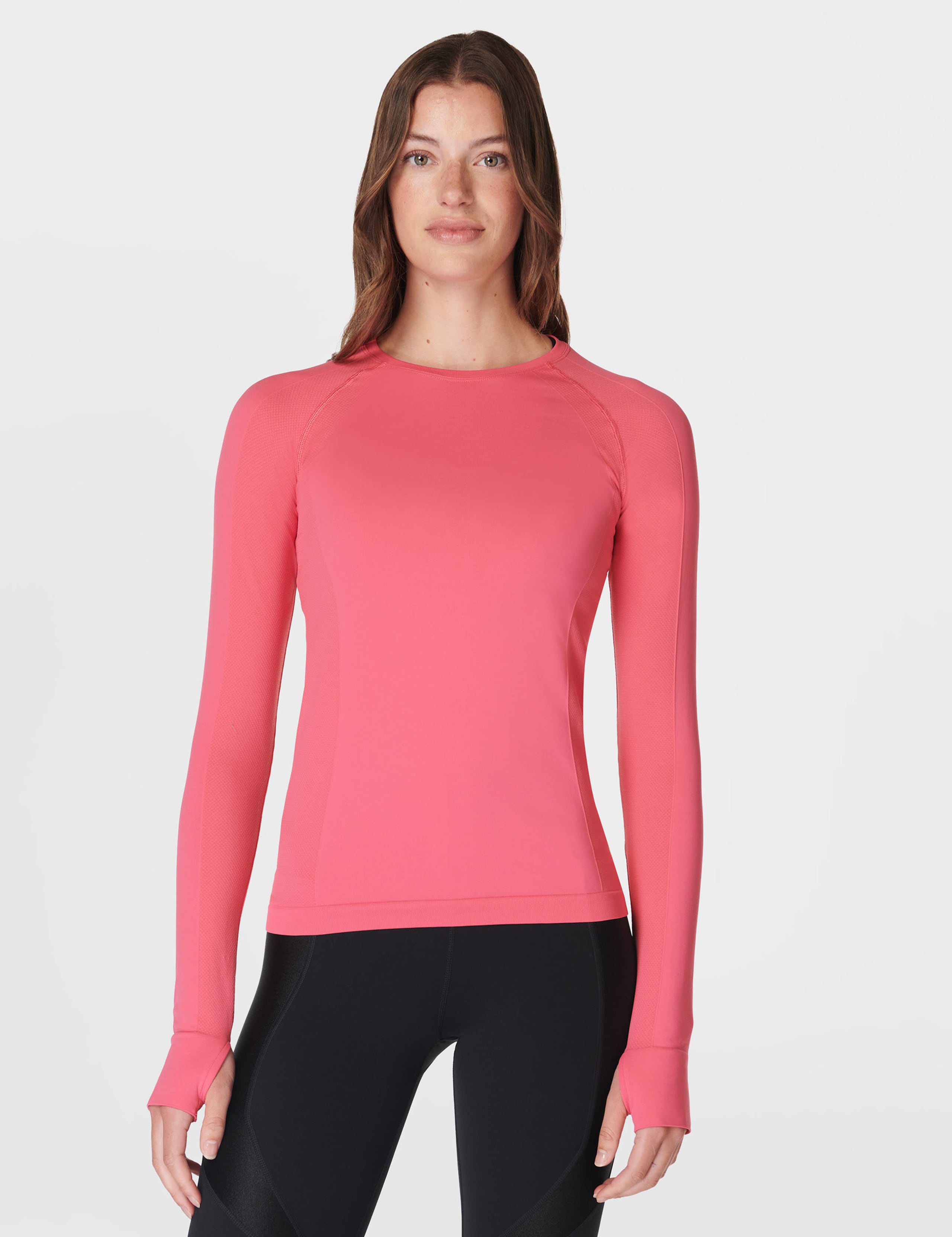 Athlete Seamless Gym Crew Neck Top