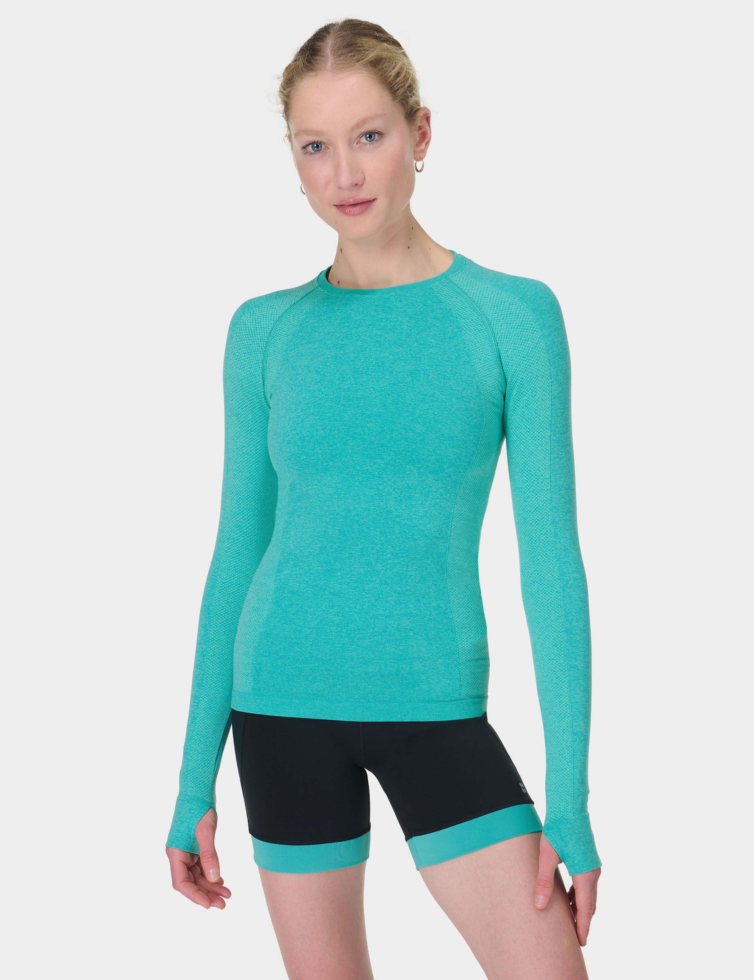 Athlete Seamless Gym Crew Neck Top