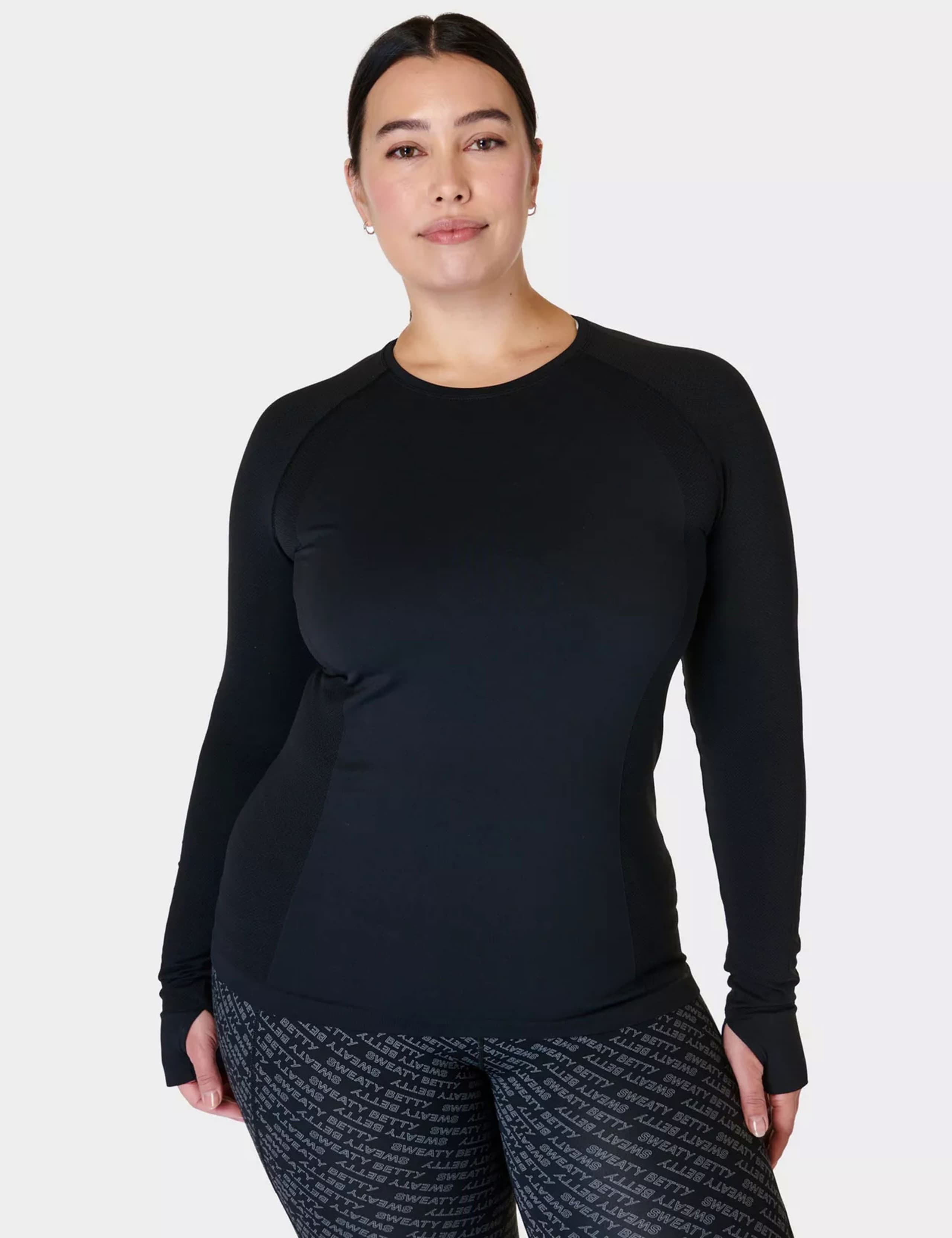 Athlete Seamless Gym Crew Neck Top
