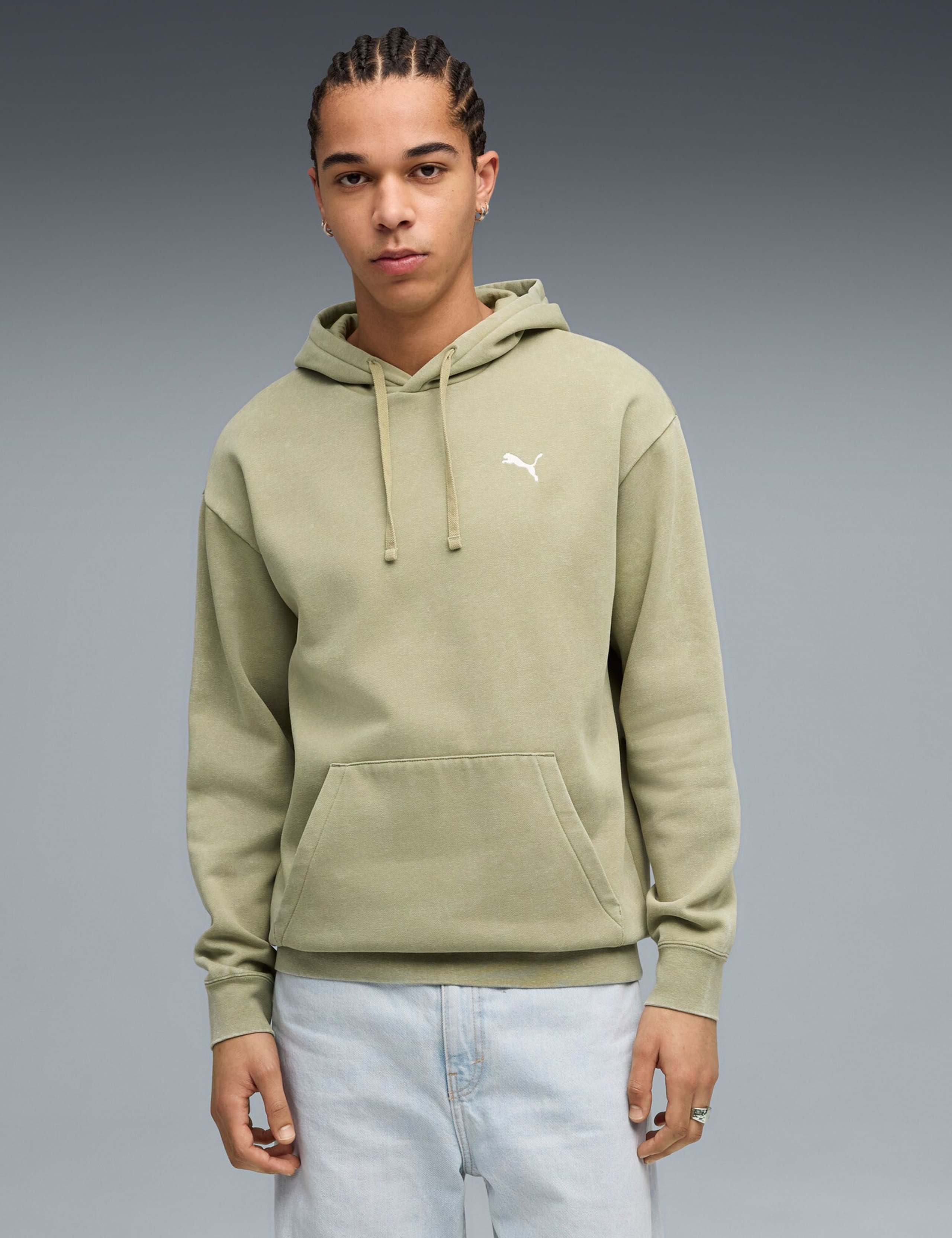 Essential Elevated Relaxed Wash Hoodie