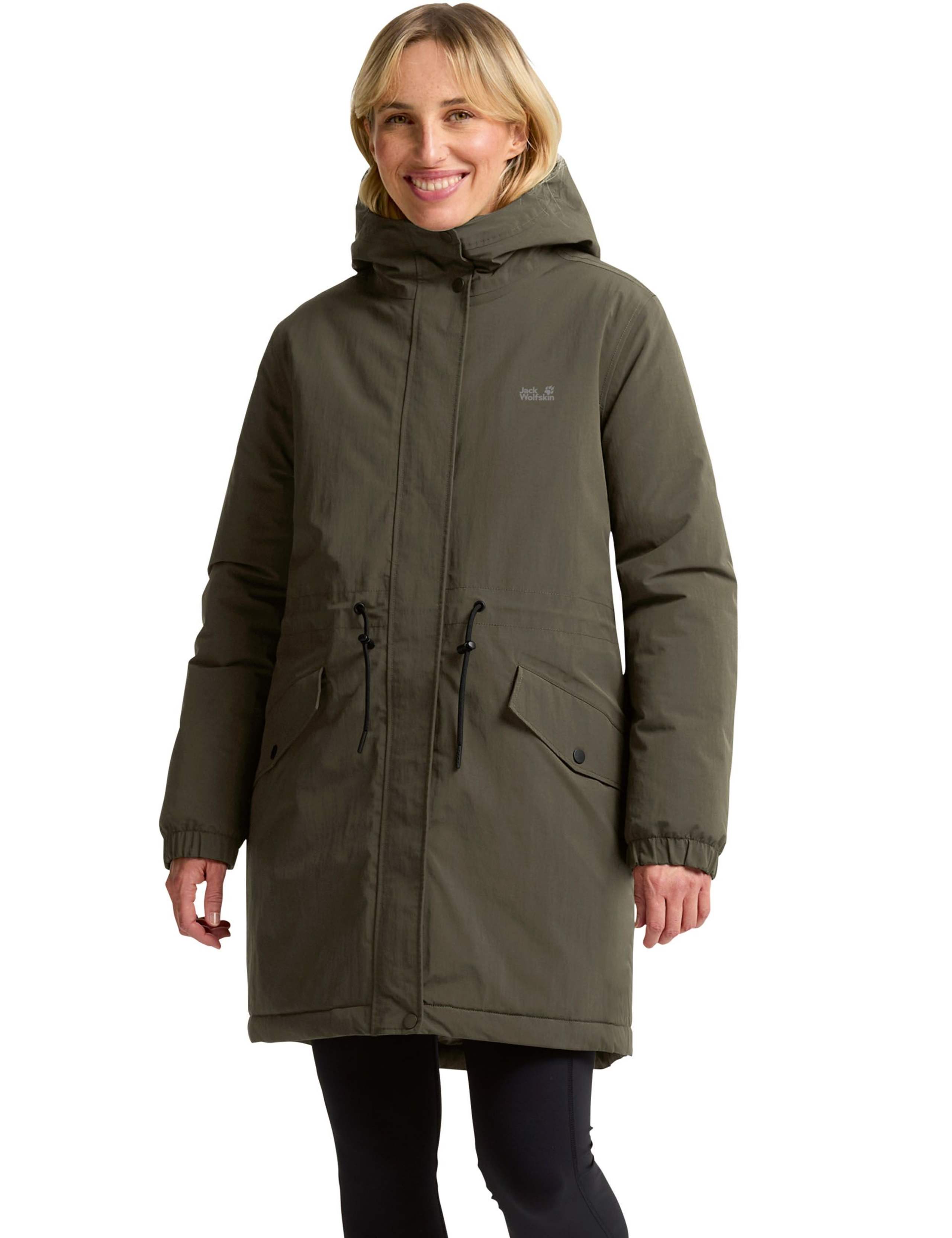 Chilly Frost Hooded Longline Parka Coat