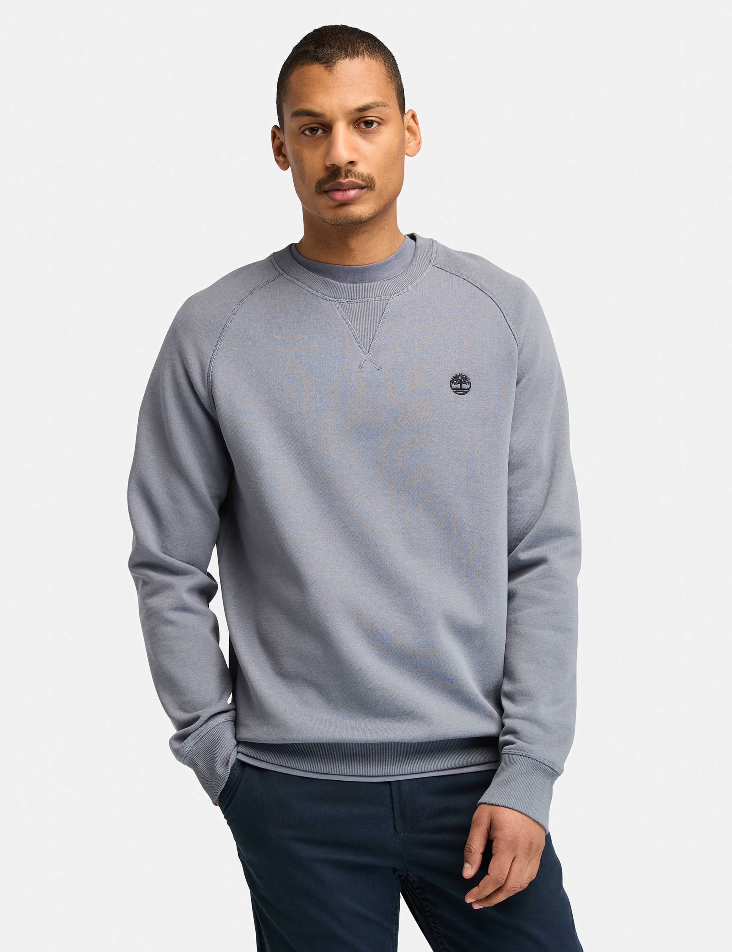 Cotton Rich Crew Neck Sweatshirt