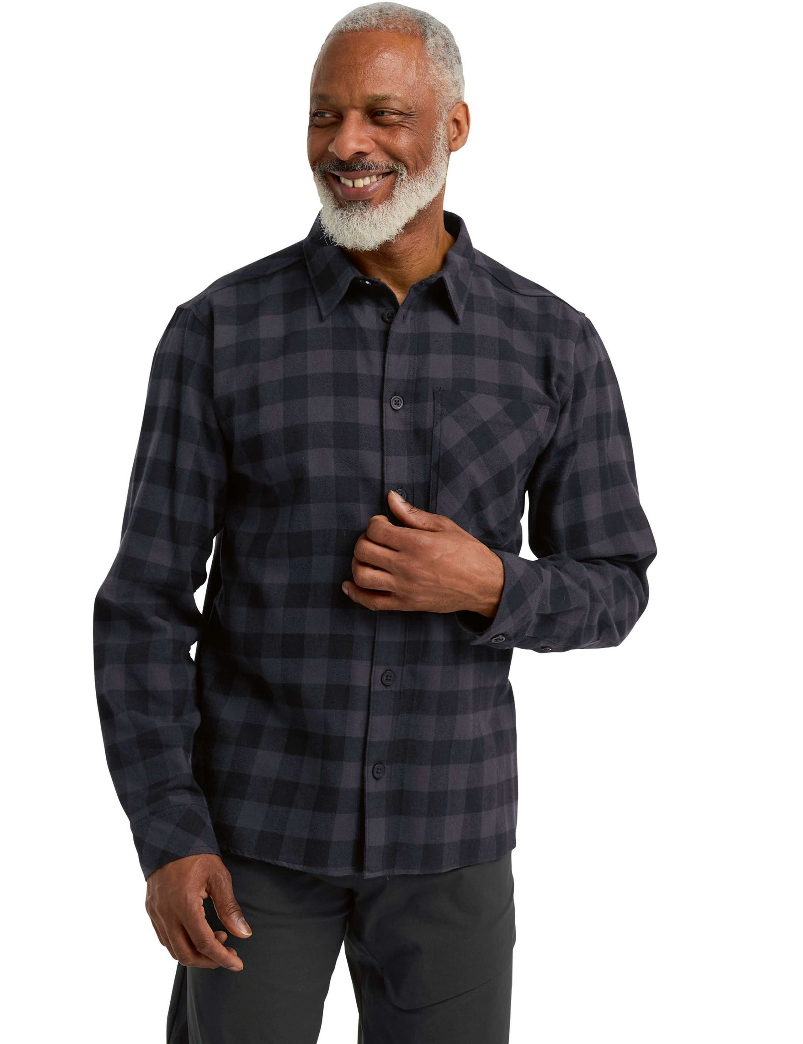 Regular Fit Pure Cotton Checked Flannel Shirt