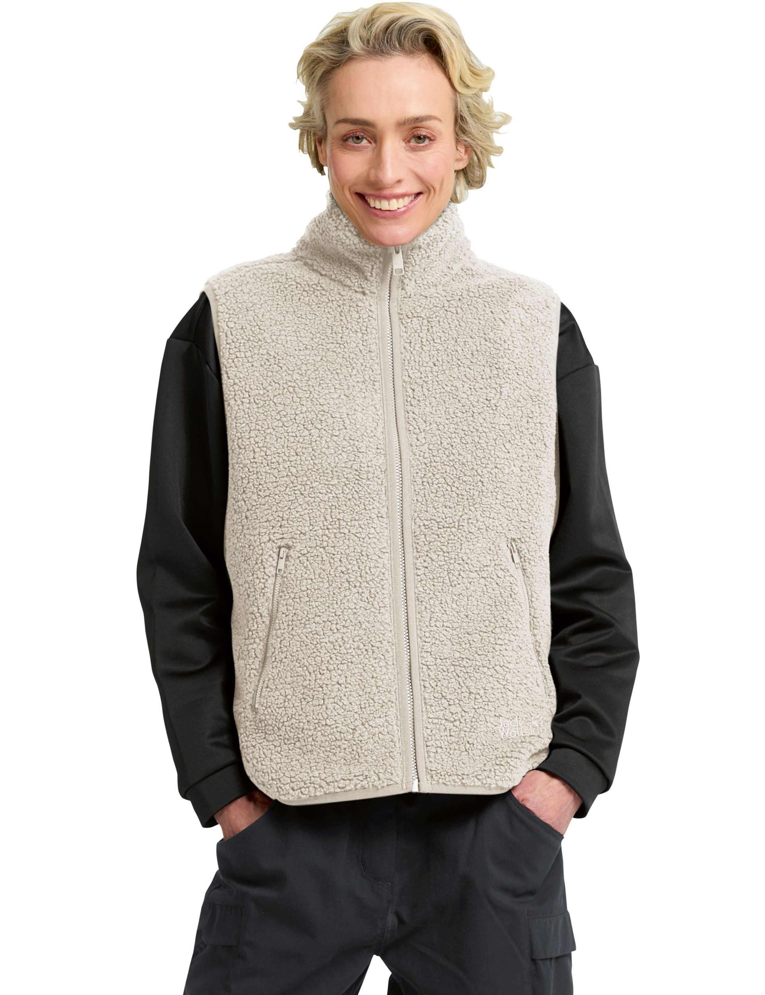 High Curl Relaxed Gilet