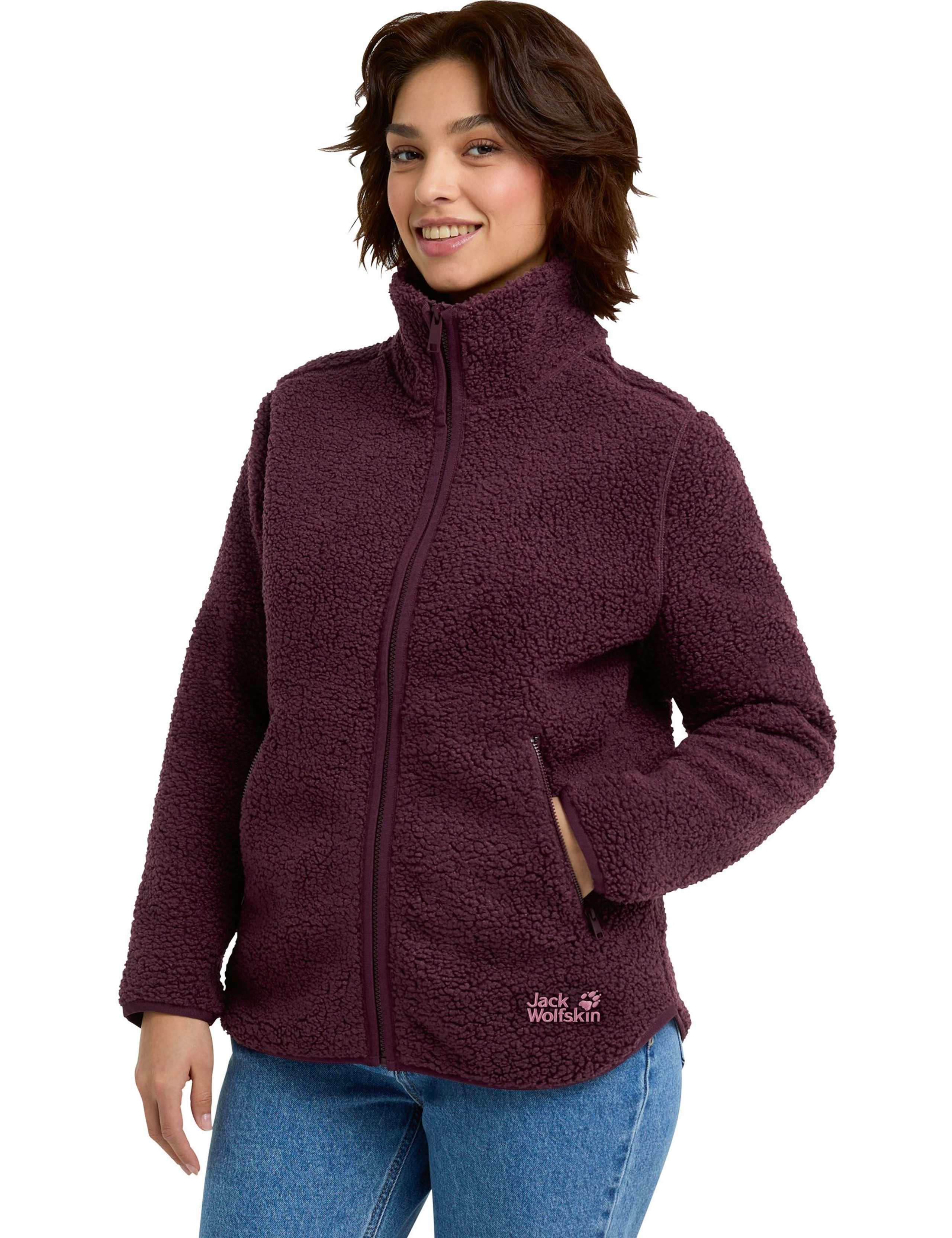 High Curl High Neck Fleece Jacket