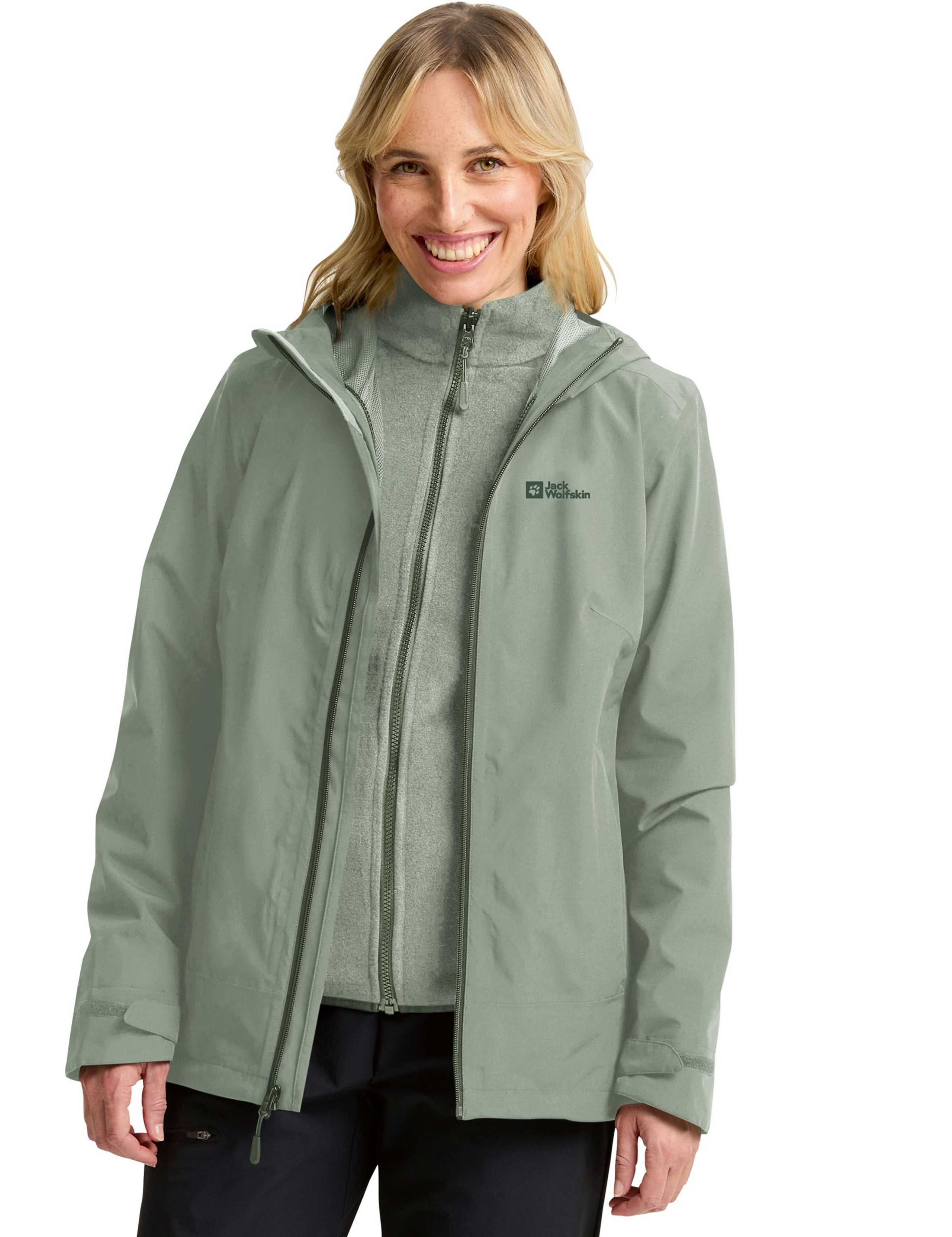 Moonrise Waterproof Hooded 3 in 1 Raincoat