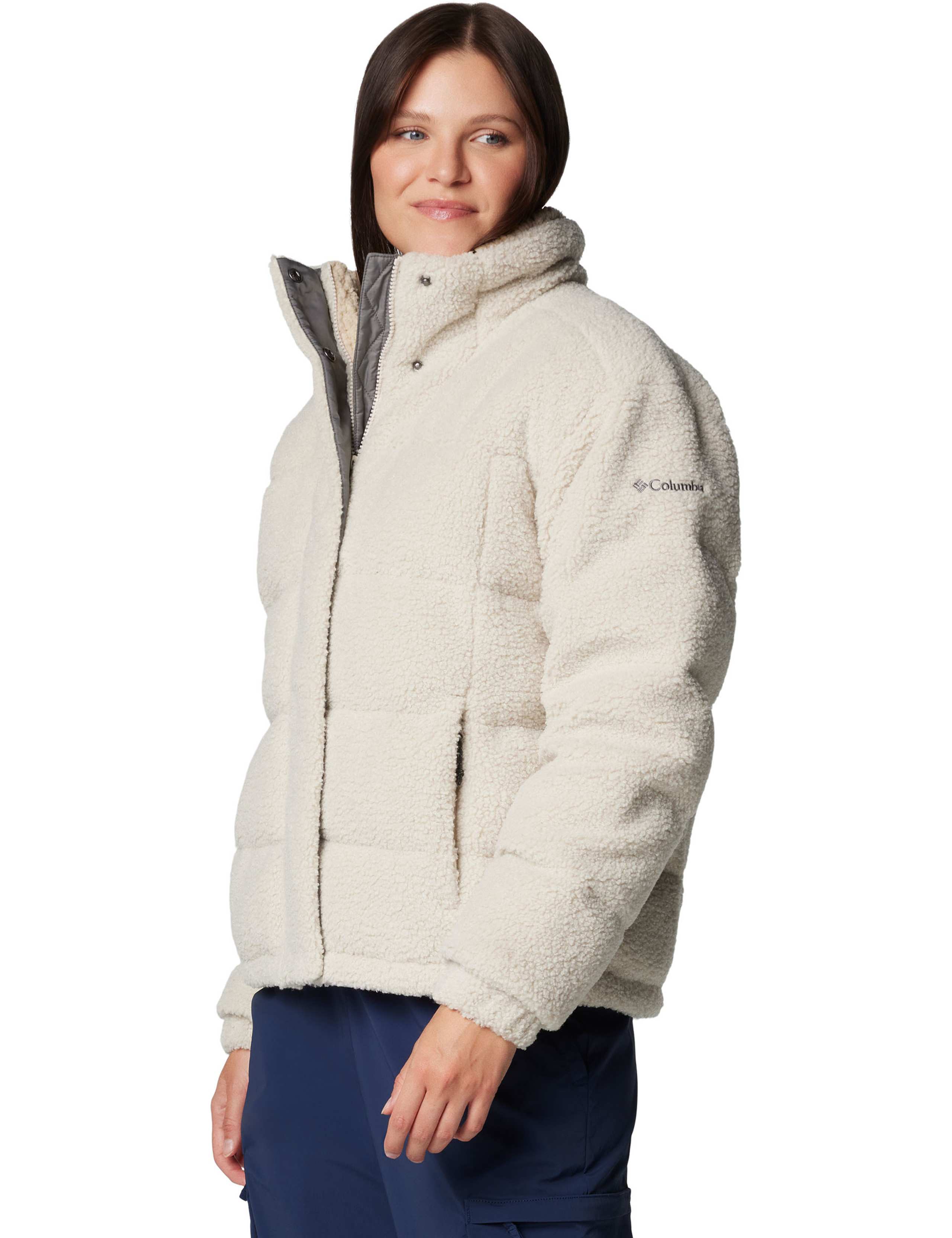 Ruby Falls Novelty Feather & Down Puffer Jacket