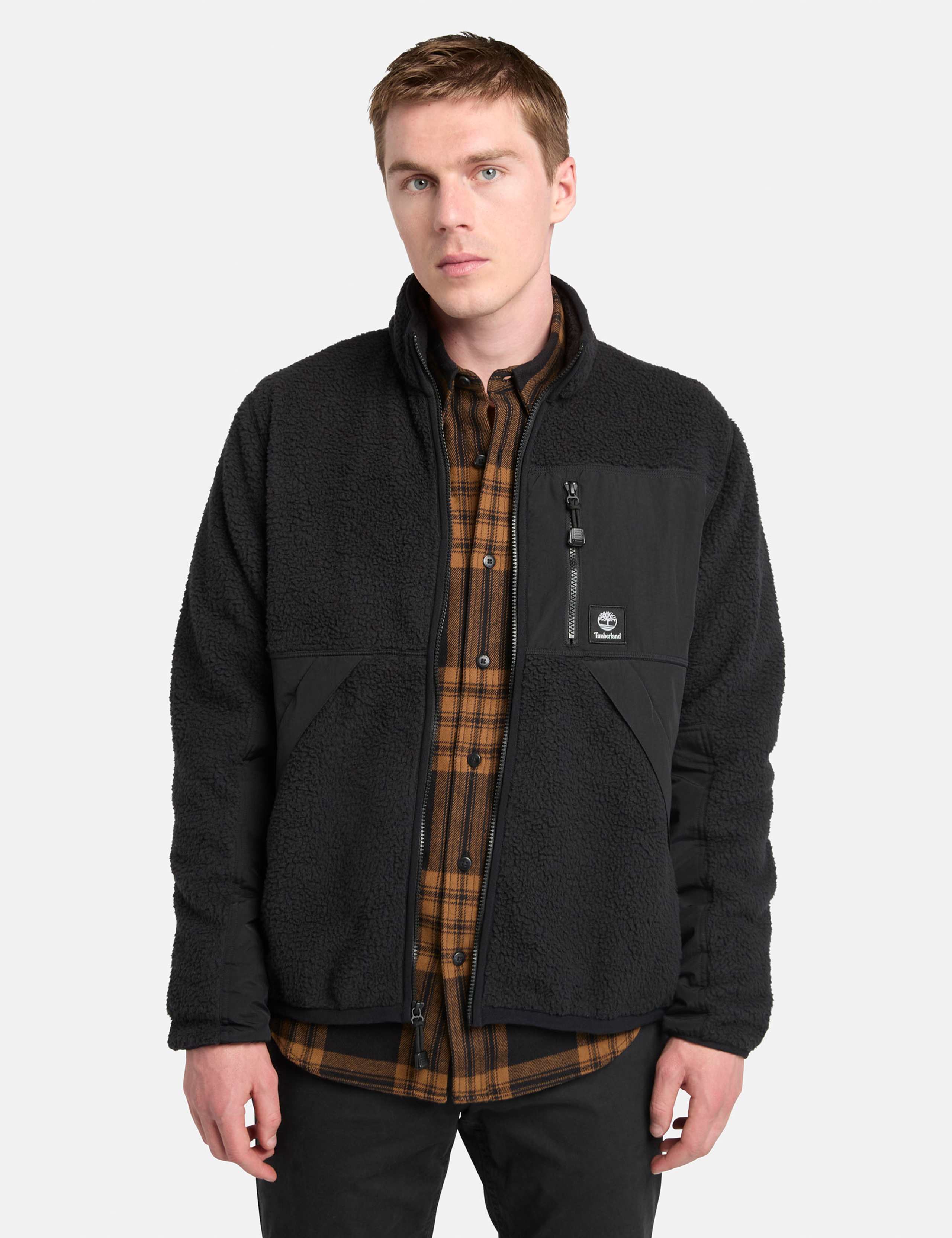 Zip Up Funnel Neck Fleece