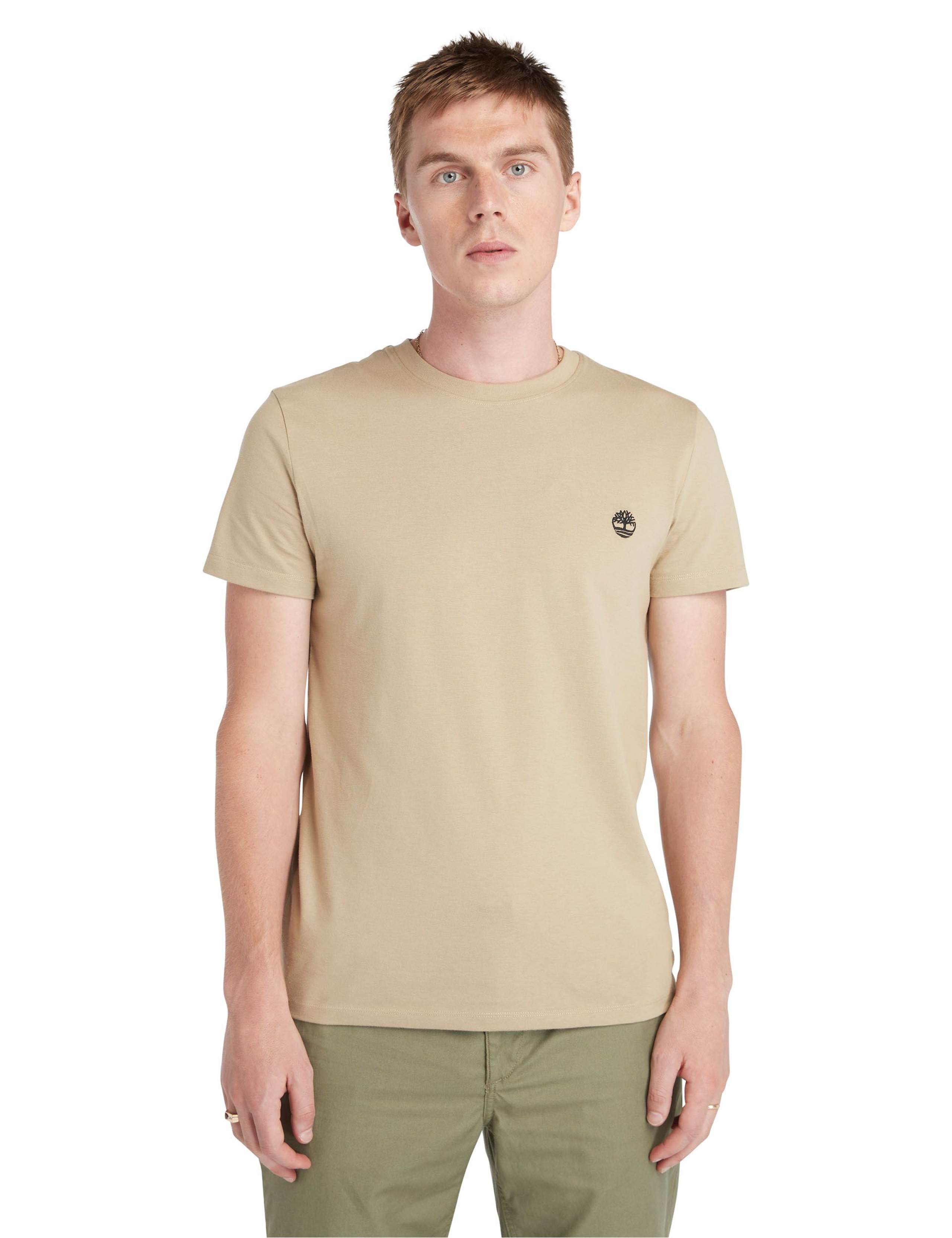 Pure Cotton Crew Neck T-Shirt