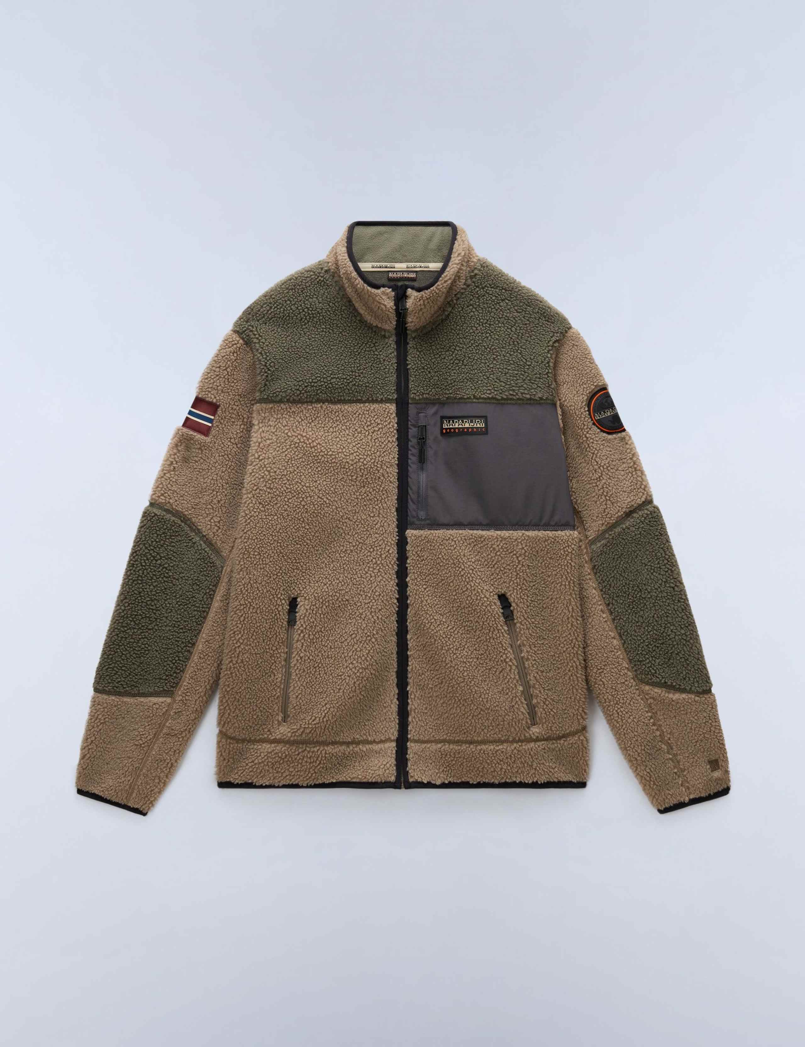 Yupik Zip Up Funnel Neck Fleece Jacket