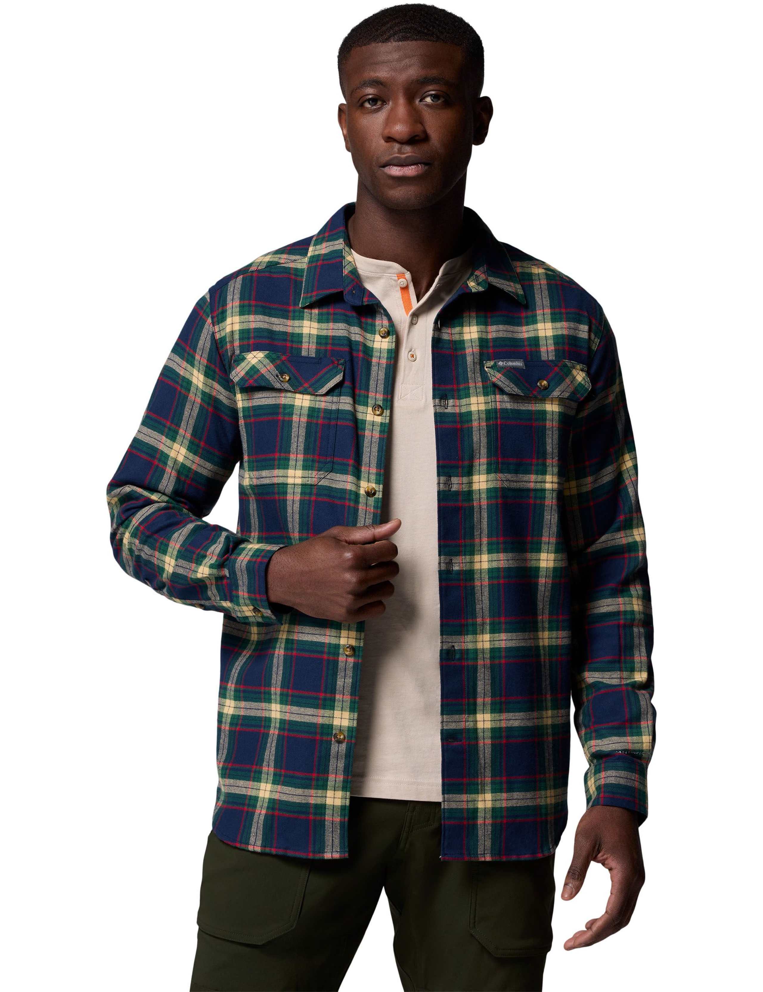 Flare Gun™ Cotton Rich Checked Overshirt