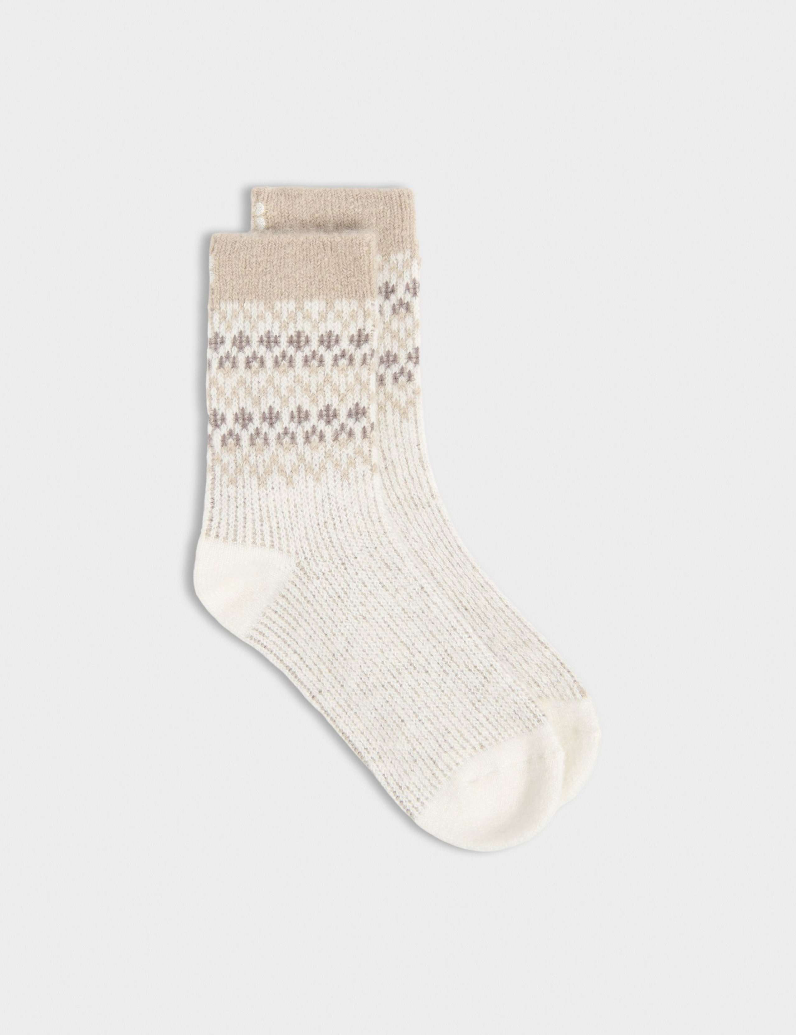 Cosy Highland Wool Blend Ankle High Socks